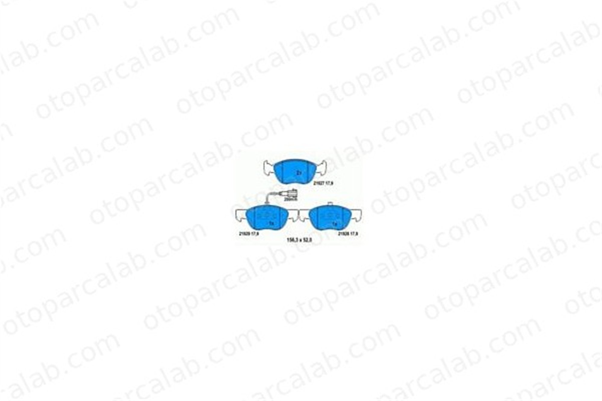 FASE 11-506-001 Fren Pabuçlu Balata Arka FORD TRANSIT Minibüs/Otobüs TRANSIT Panelvan/Van 0986487328