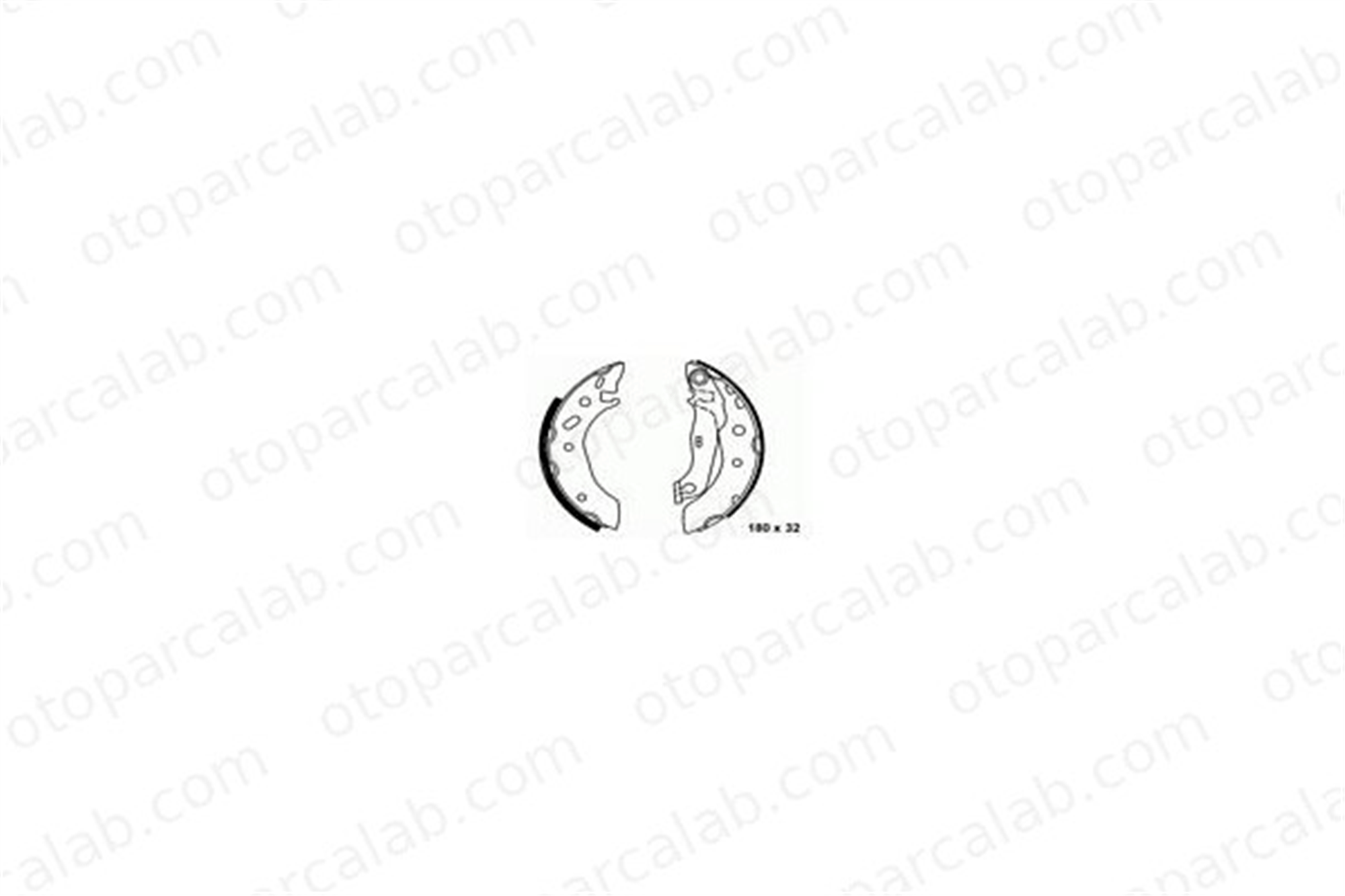 FASE 11-506-011 Fren Pabuçlu Balata Arka FORD ESCORT V ESCORT V Sedan 986487240