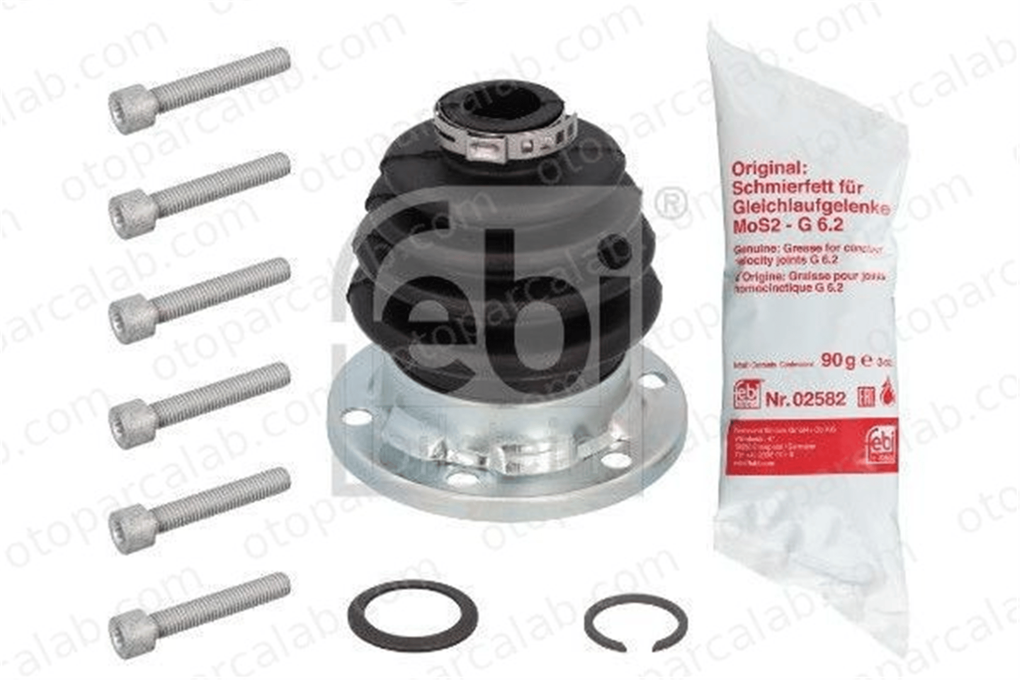 FEBI BILSTEIN 08303 Aks Körüğü Ön Dış Sağ veya Sol VW TRANSPORTER T3 Minibüs/Otobüs TRANSPORTER T3 Panelvan/Van 211598201 251598201