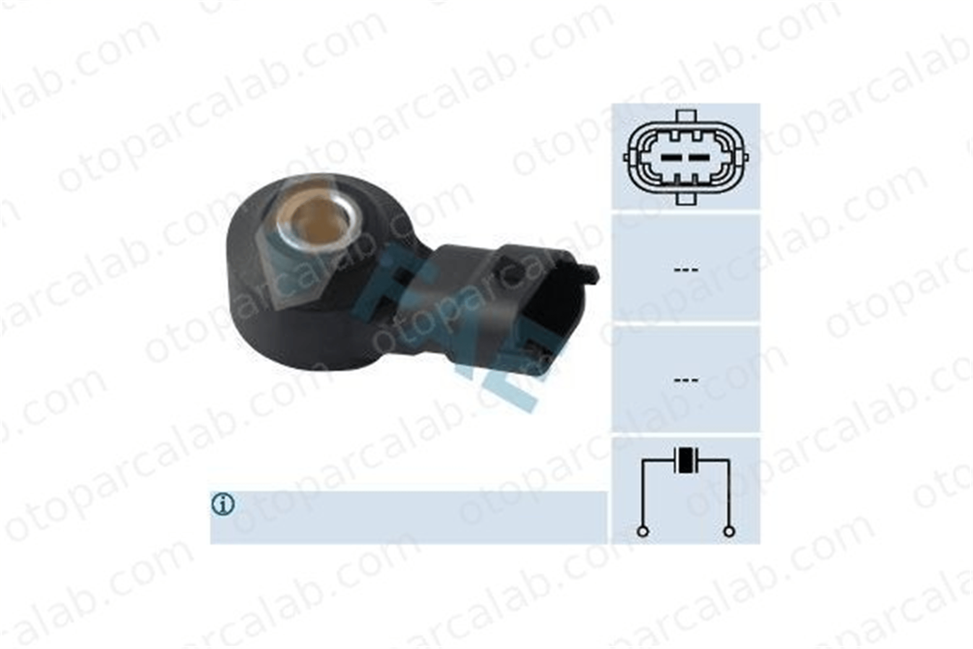 FEBI BILSTEIN 1002994 Vuruntu Sensörü HONDA JAZZ II JAZZ III 30530PWEG01
