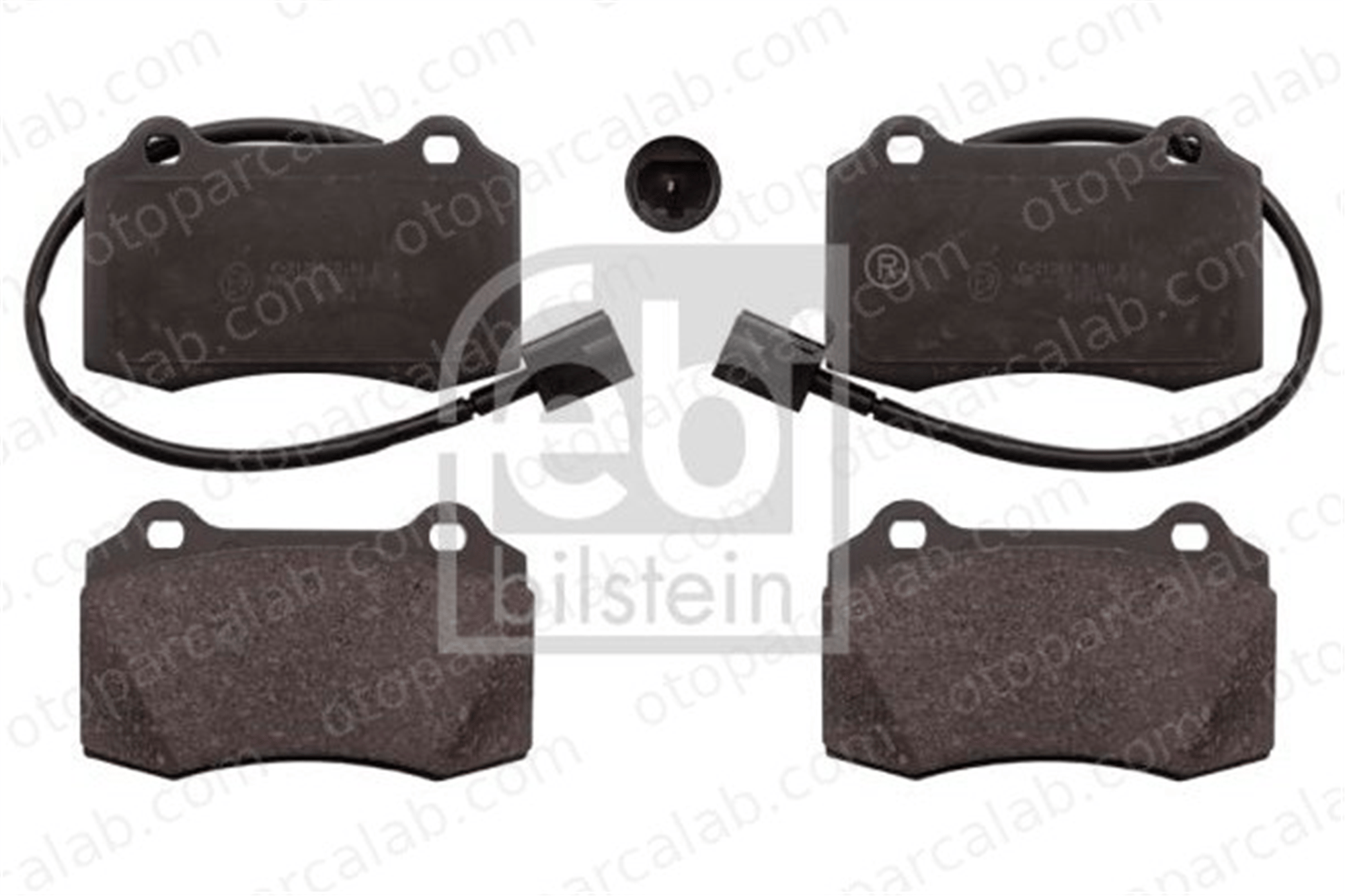 FEBI BILSTEIN 116010 Fren Disk Balata Ön CHRYSLER VIPER ALFA ROMEO GTV 77362239 71770978