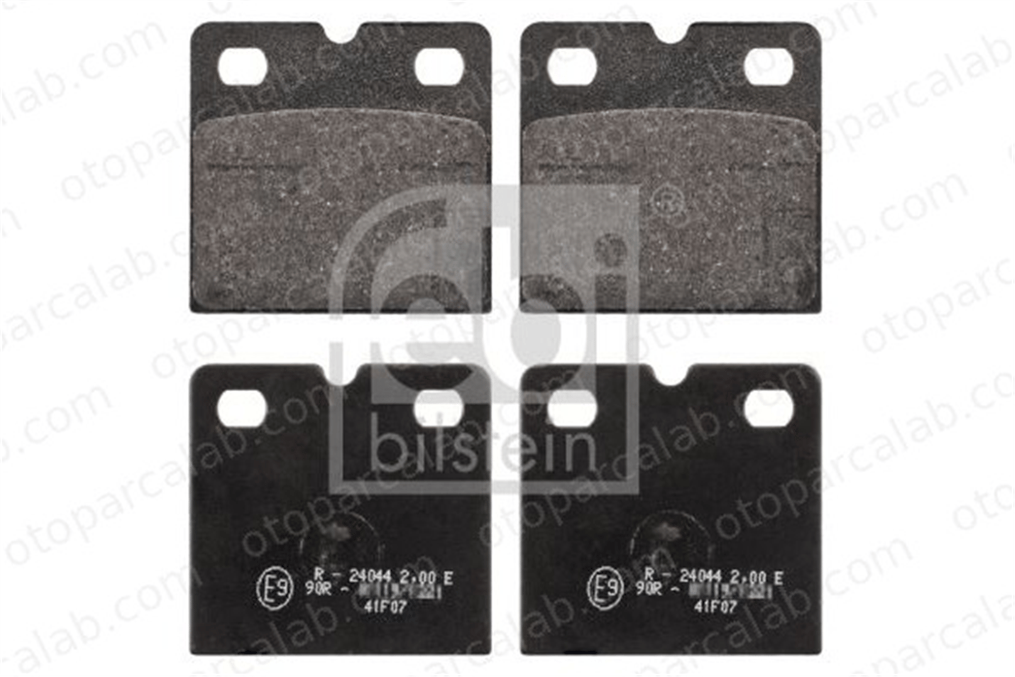 FEBI BILSTEIN 116087 Fren Disk Balata Arka AUDI R8 JAGUAR XK II Coupe 100346000B 100346000C