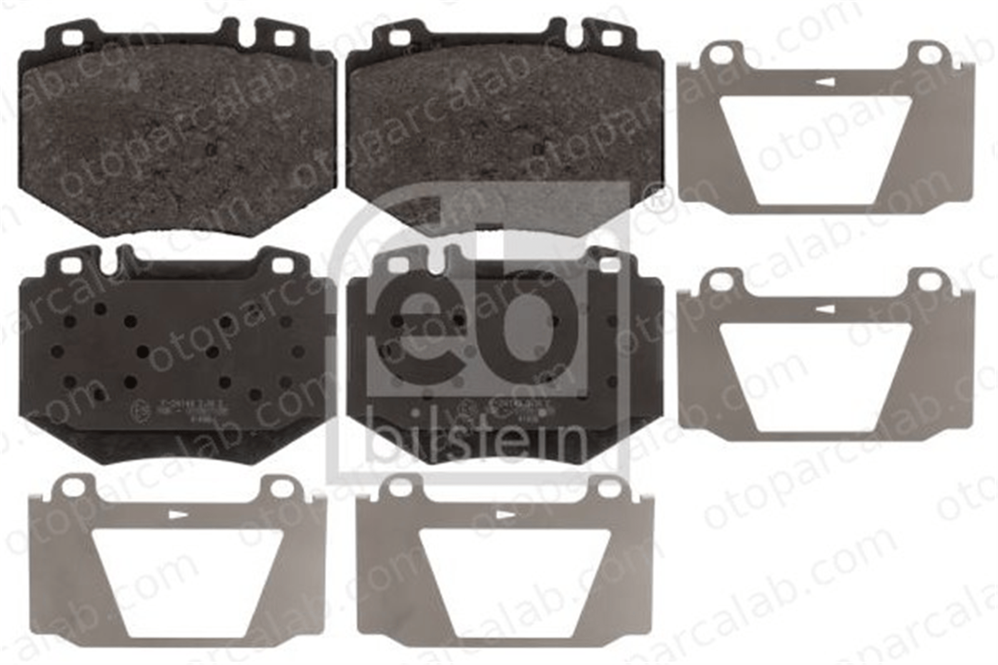 FEBI BILSTEIN 116137 Fren Disk Balata Ön MERCEDES-BENZ S-SERISI 44200620 004 420 06 20