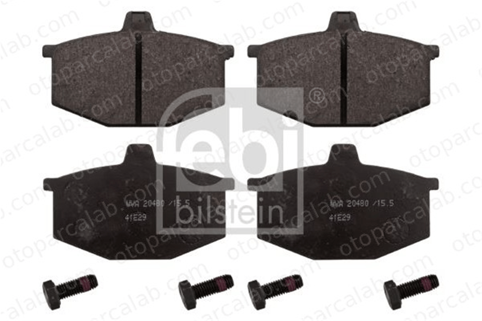 FEBI BILSTEIN 116181 Fren Disk Balata Ön RENAULT 4 7701202893 7701200734