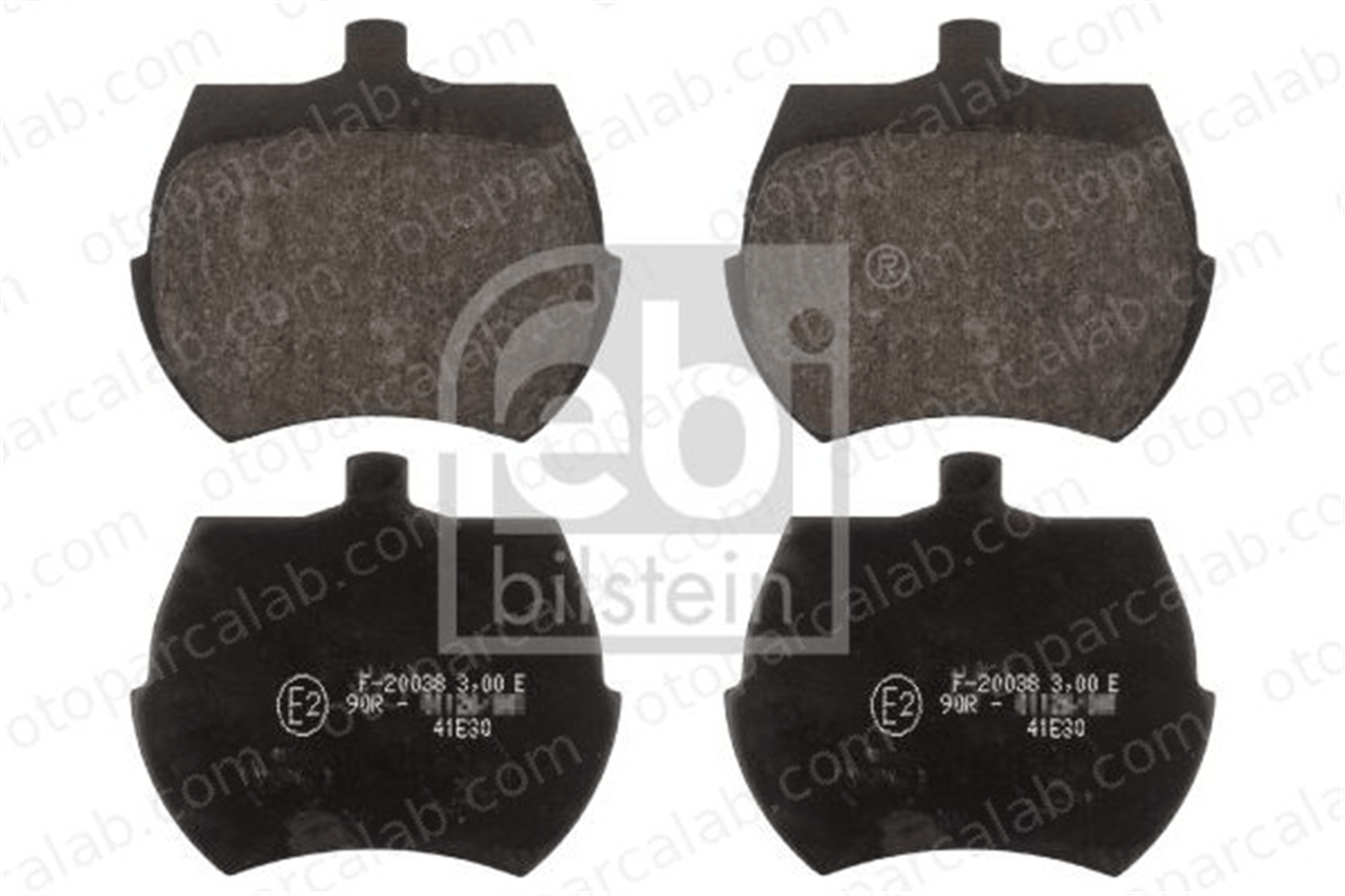 FEBI BILSTEIN 116201 Fren Disk Balata Ön ROVER MINI Hatchback MINI Cabrio CDU3030EVA