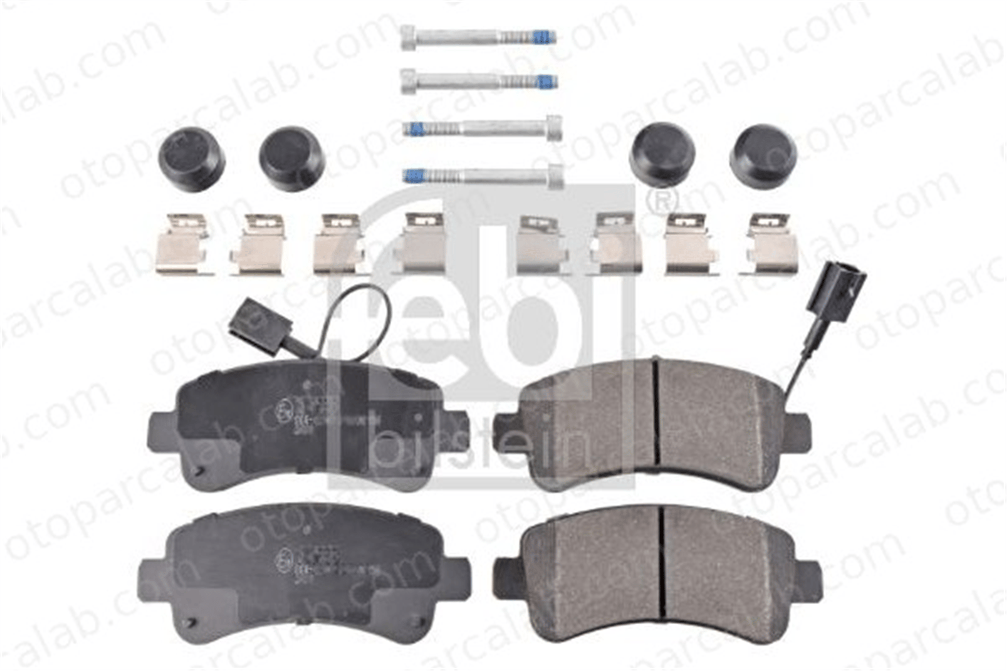 FEBI BILSTEIN 116234 Fren Disk Balata Arka CITROËN JUMPER Panelvan/Van JUMPER Platform şasi 77367094 1612434080