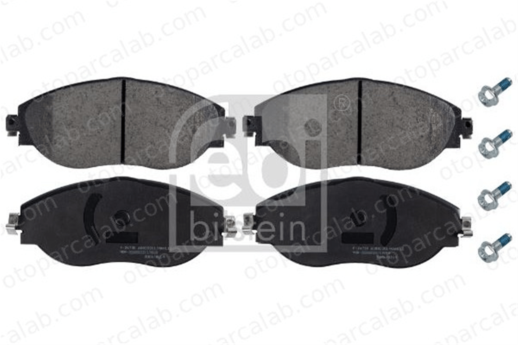 FEBI BILSTEIN 116243 Fren Disk Balata Ön VW TIGUAN ALLSPACE PASSAT B8 3Q0698151 3Q0698151C