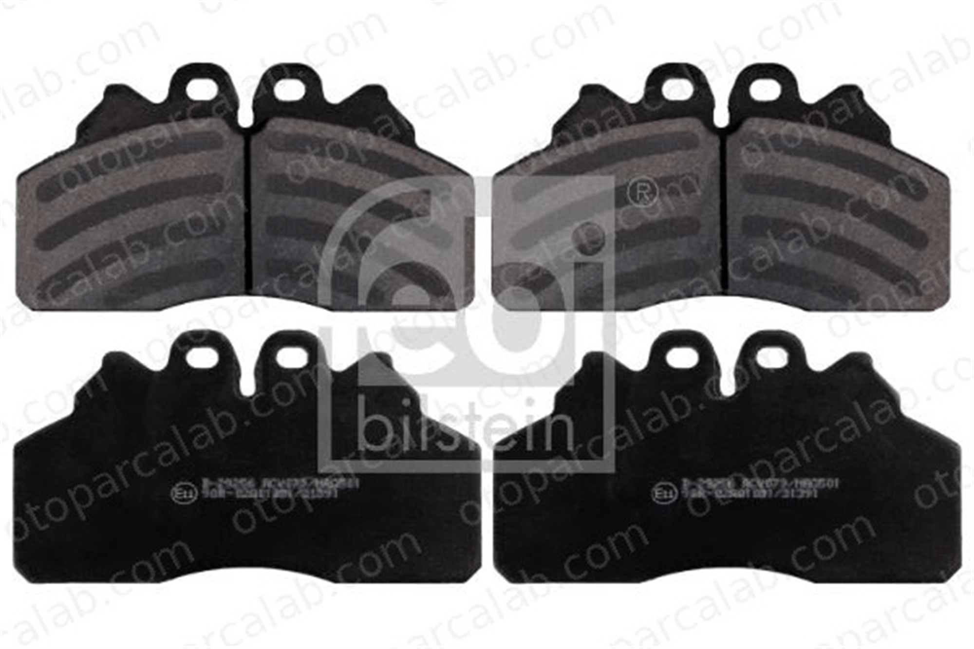 FEBI BILSTEIN 116258 Fren Disk Balata Ön IVECO STRALIS II EUROCARGO V 2996518 0 0299 6518