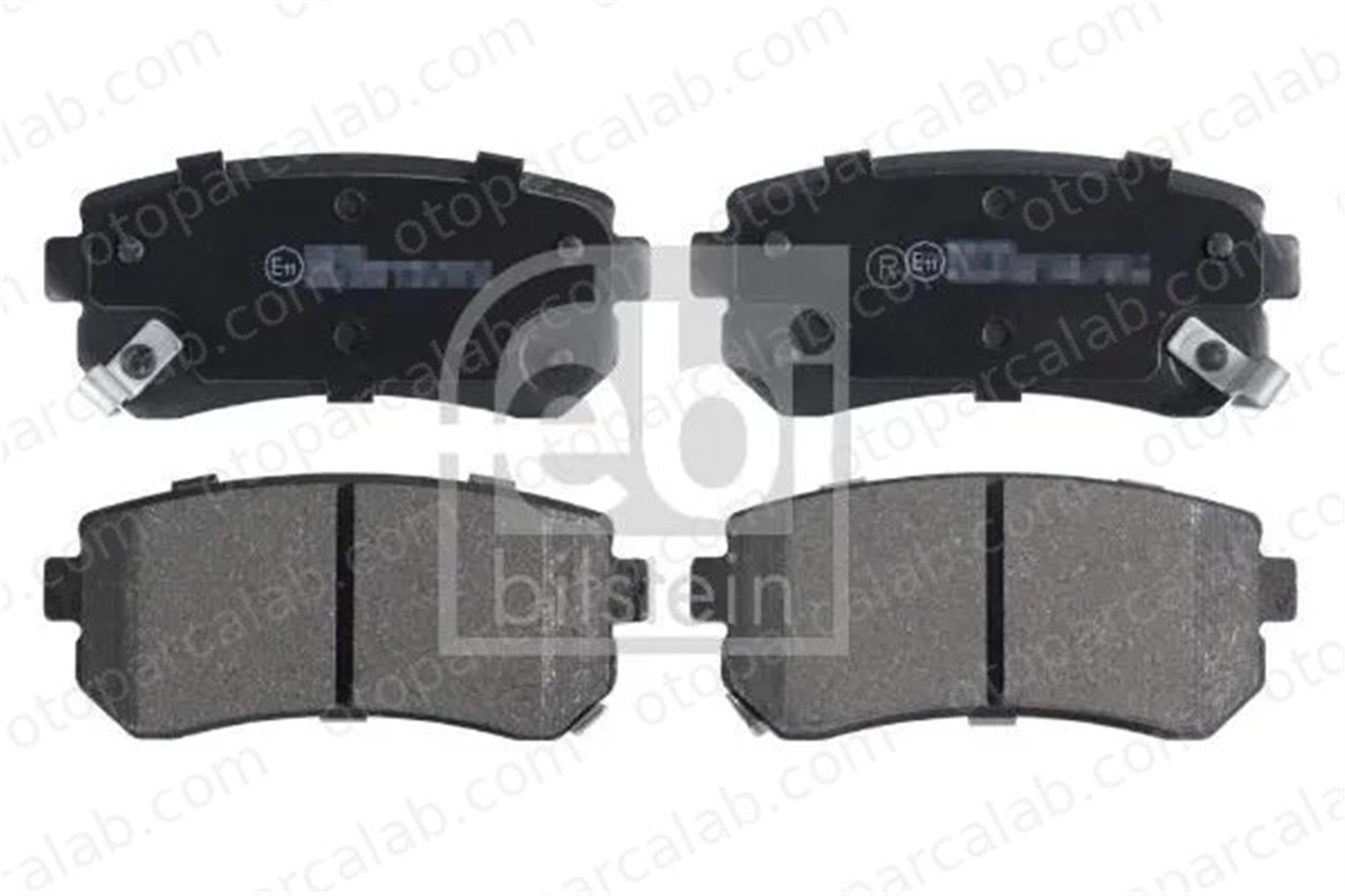 FEBI BILSTEIN 116260 Fren Disk Balata Arka HYUNDAI i30 i30 Station wagon 583020ZA00 583021GA00
