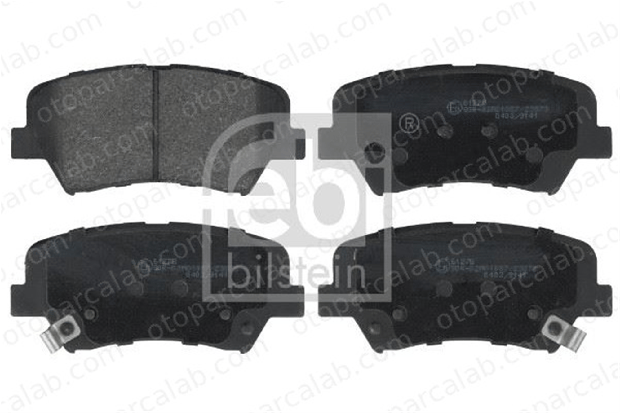 FEBI BILSTEIN 116261 Fren Disk Balata Ön KIA CEE'D HYUNDAI i30 58101F2A00 58101F3A00
