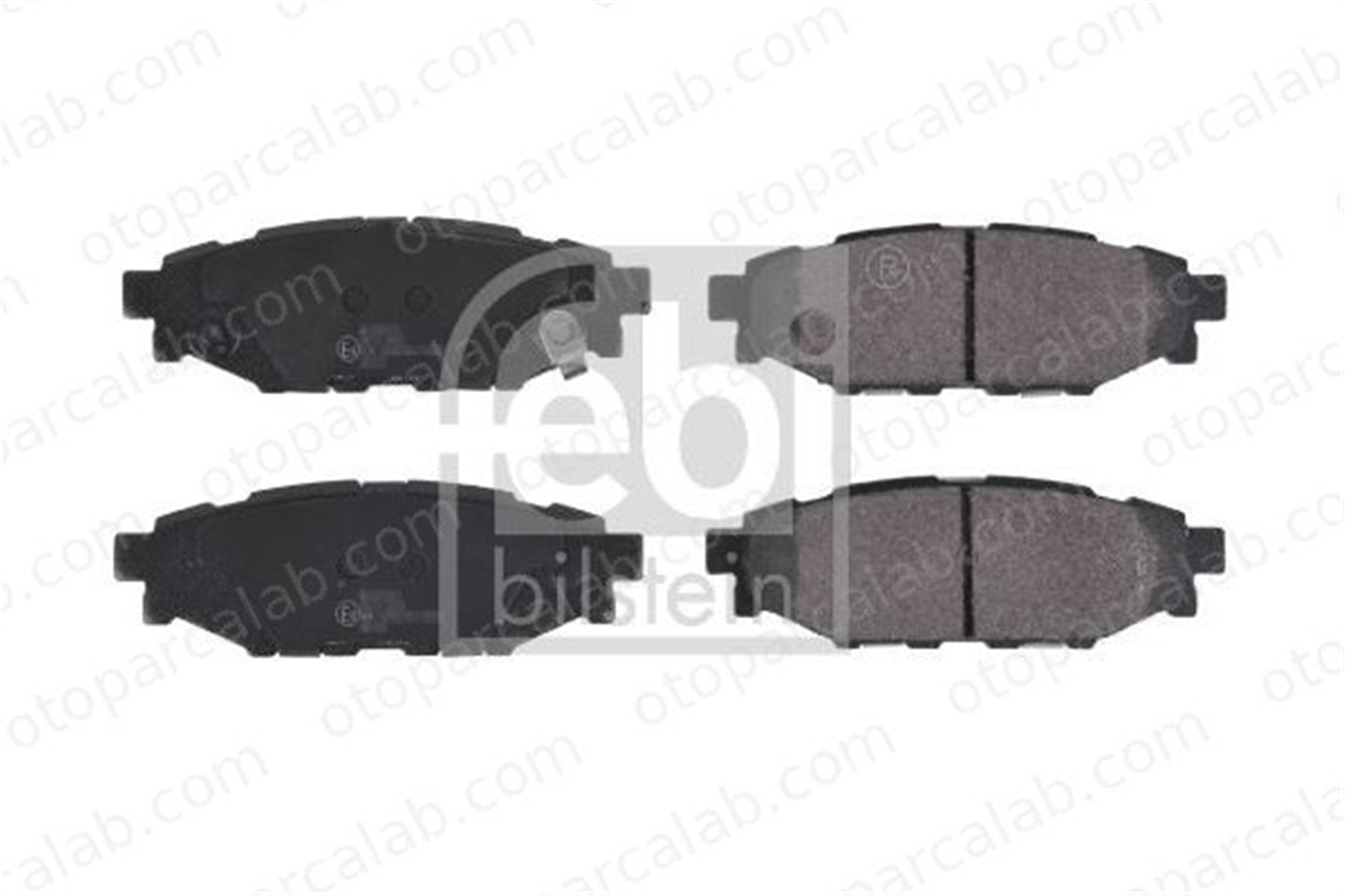 FEBI BILSTEIN 116274 Fren Disk Balata Arka SUBARU FORESTER IMPREZA Hatchback 26696AG030 SU00304096