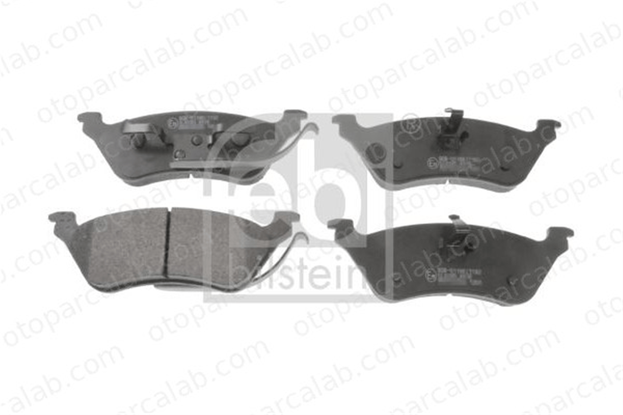 FEBI BILSTEIN 116318 Fren Disk Balata Arka CHRYSLER VOYAGER IV 5019805AA 05019805AA