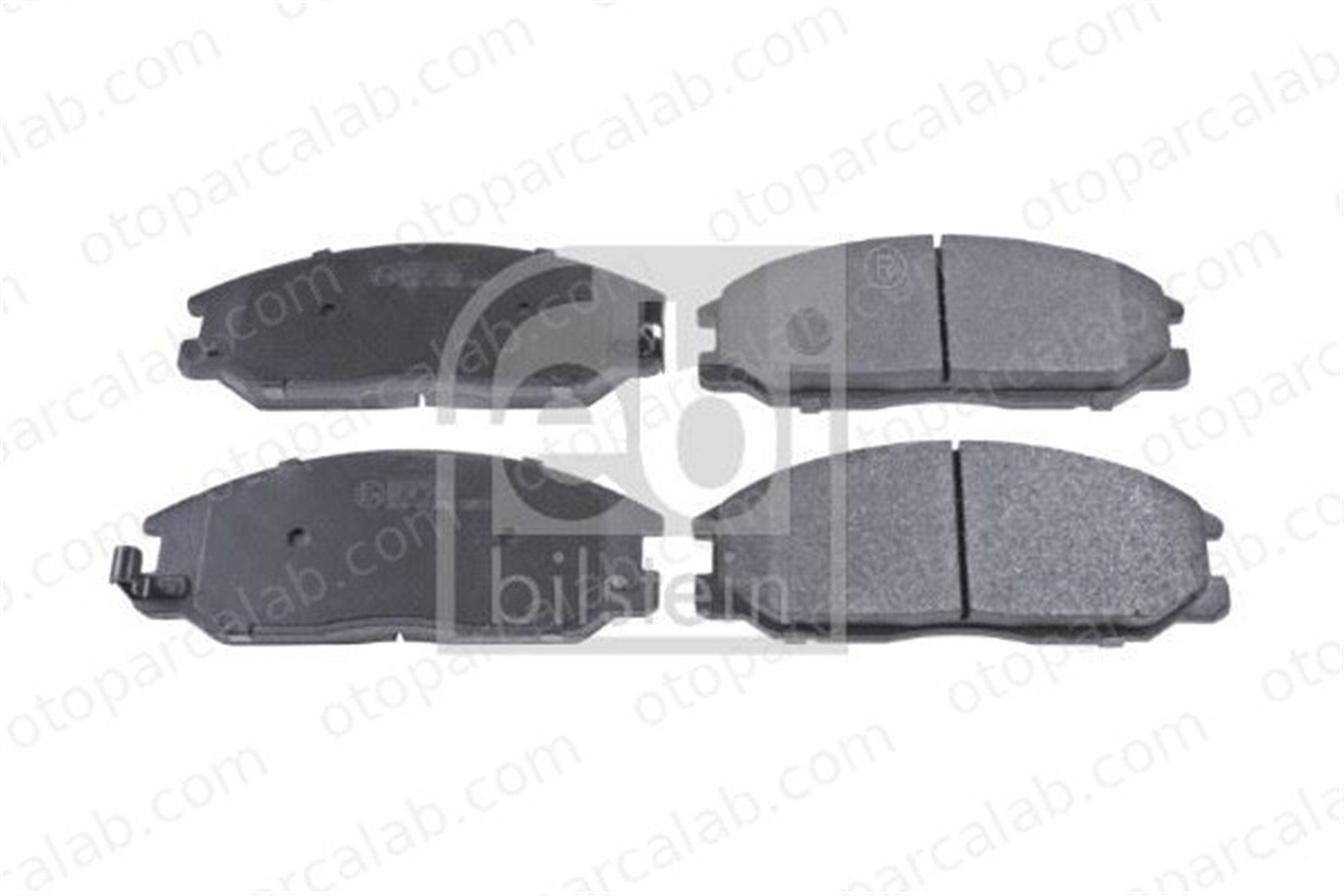 FEBI BILSTEIN 116324 Fren Disk Balata Ön SSANGYONG KYRON HYUNDAI SANTA FÉ I 48130090A1 48130090A2