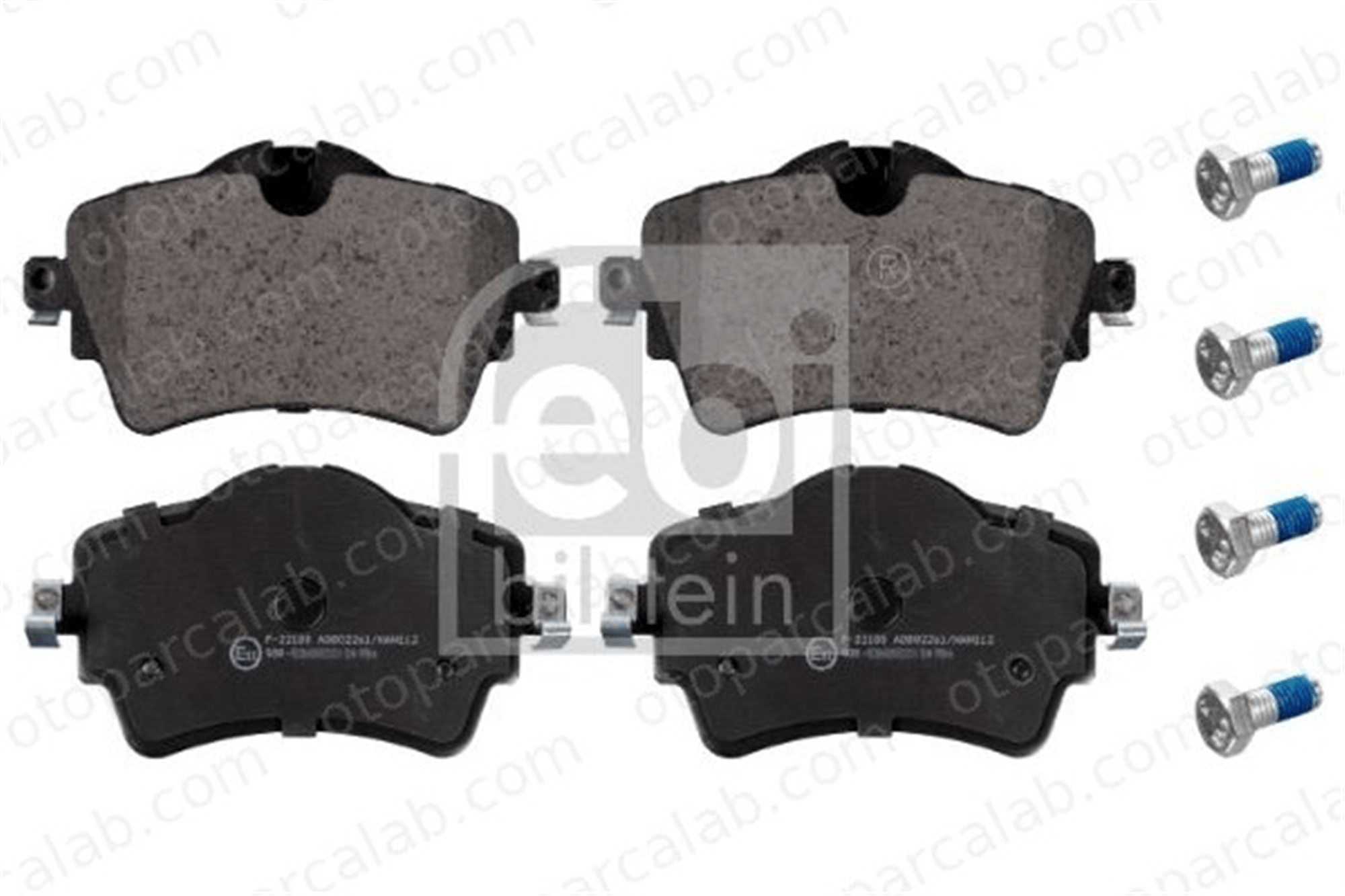 FEBI BILSTEIN 116345 Fren Disk Balata Ön MINI MINI BMW 2 Active Tourer 34106863293 34106874034