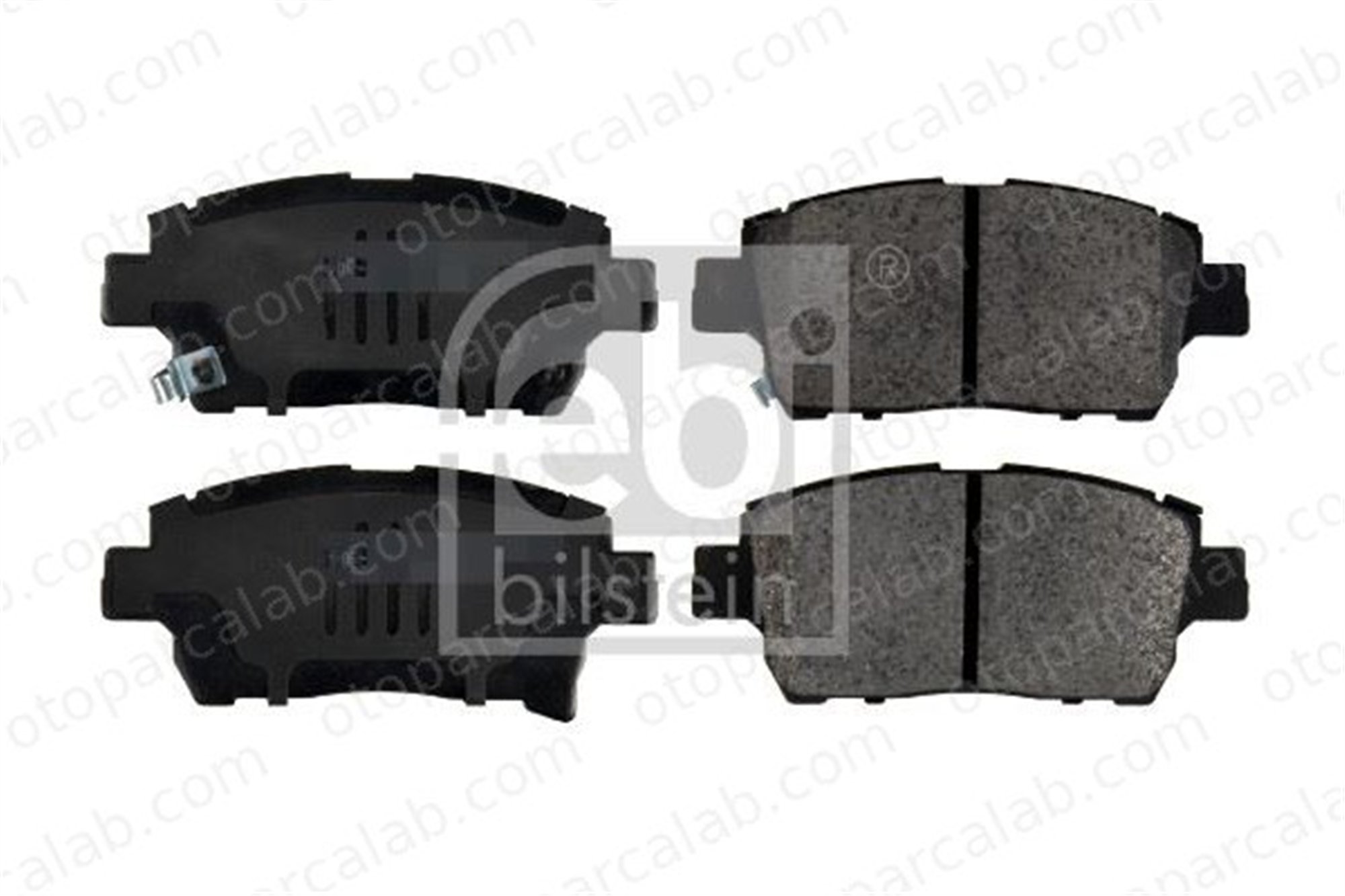 FEBI BILSTEIN 116350 Fren Disk Balata Ön TOYOTA IQ YARIS 446574020 04465-74020