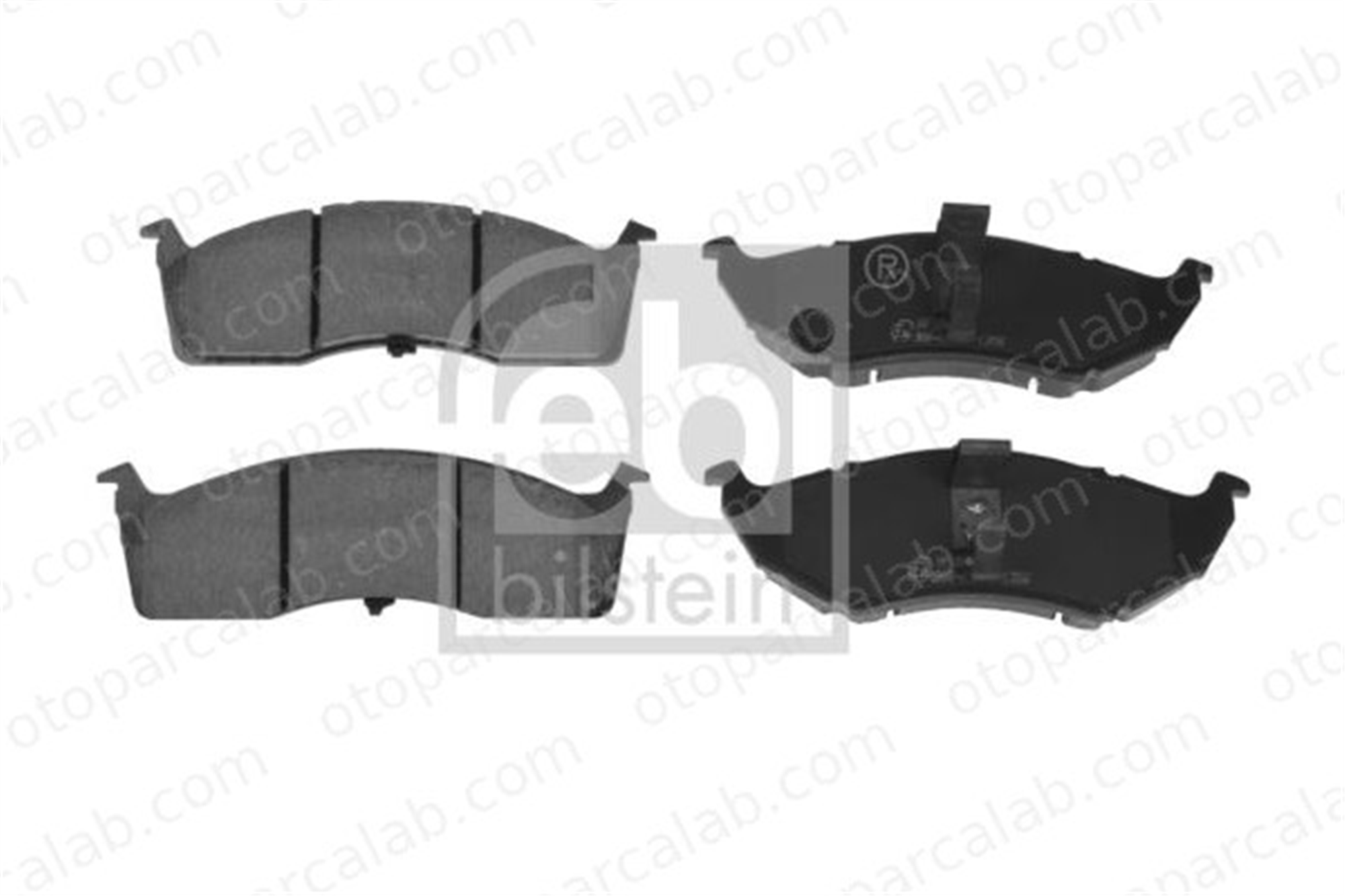 FEBI BILSTEIN 116366 Fren Disk Balata Ön CHRYSLER VOYAGER / GRAND VOYAGER III VOYAGER III VAN 4882107 4762682