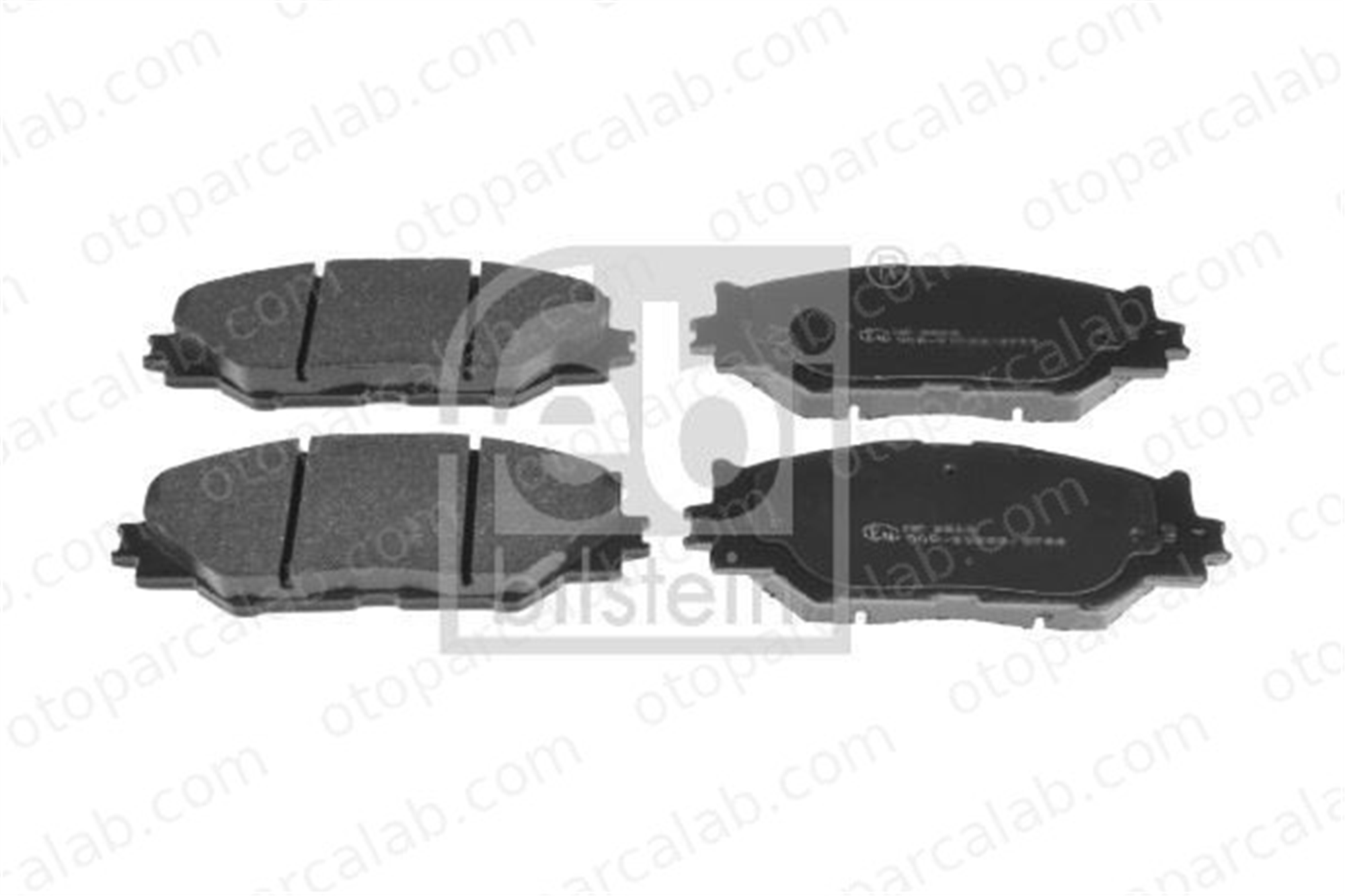 FEBI BILSTEIN 116369 Fren Disk Balata Ön LEXUS IS II IS C 446553040 446553020