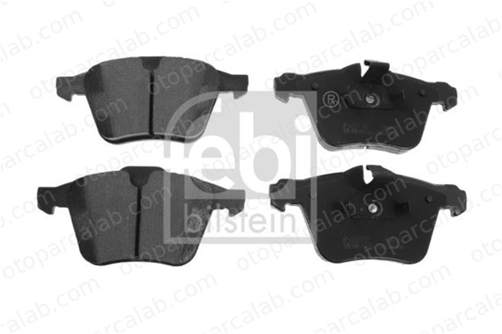 FEBI BILSTEIN 116374 Fren Disk Balata Ön JAGUAR XF I XJ C2C27291 C2C35440