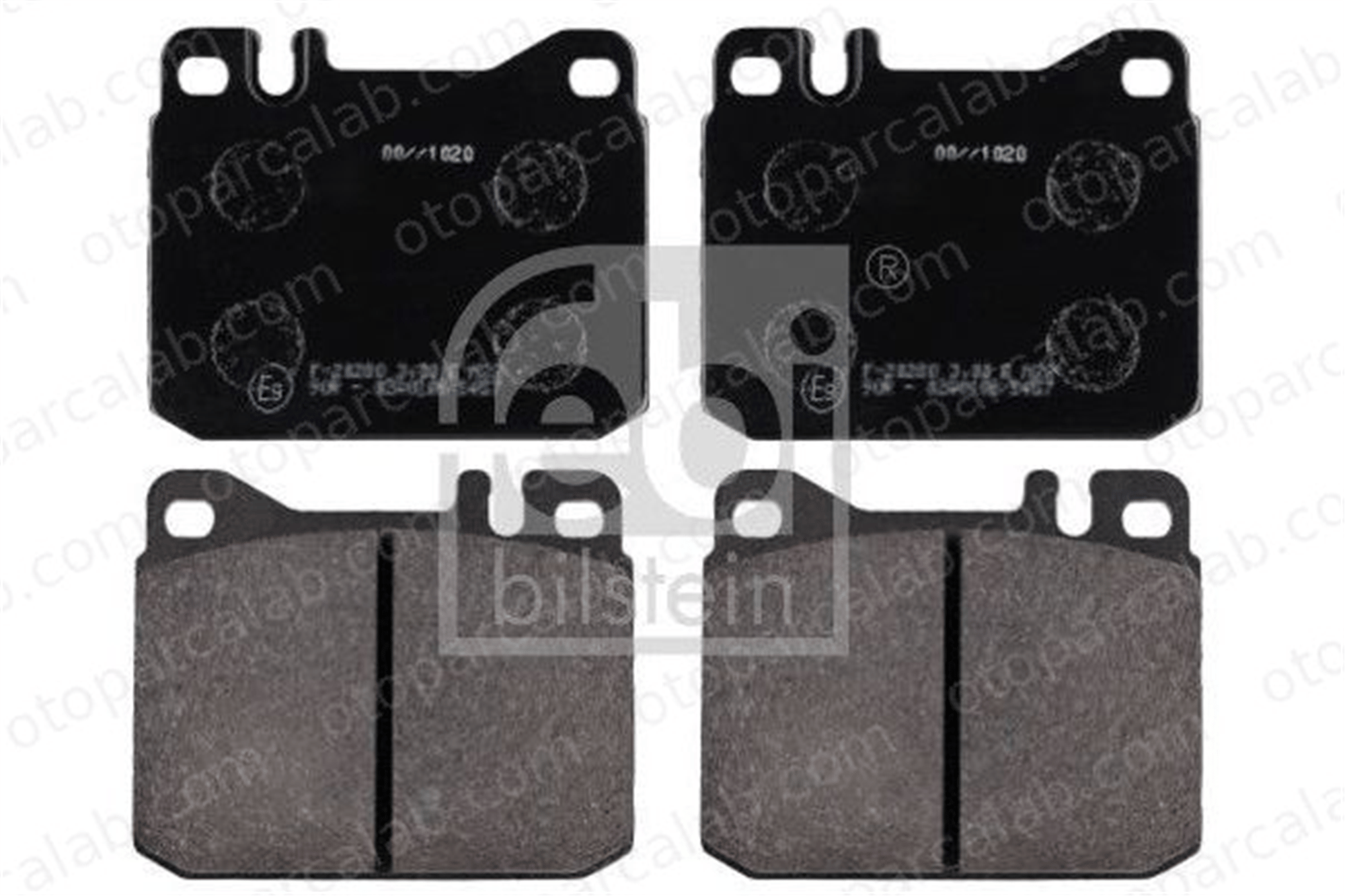 FEBI BILSTEIN 16057 Fren Disk Balata Ön MERCEDES-BENZ AROCS ACTROS MP4 / MP5 A0015863642 A0015868242