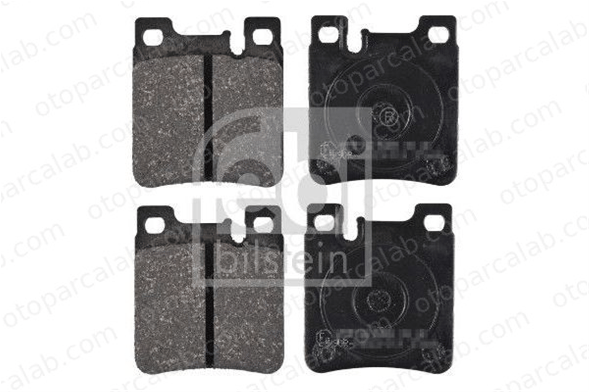 FEBI BILSTEIN 16158 Fren Disk Balata Arka MERCEDES-BENZ E-SERISI T-Model S-SERISI A0034204920 5143633AA