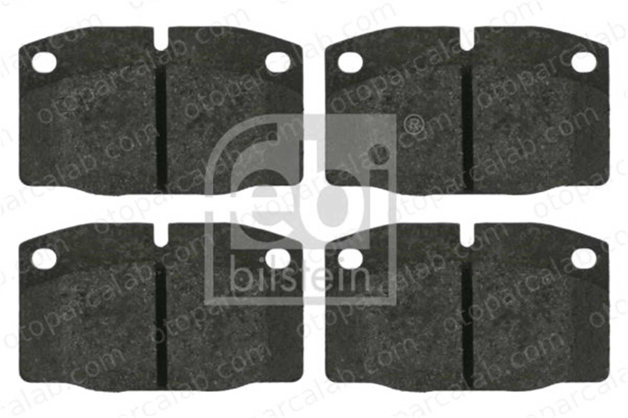 FEBI BILSTEIN 16203 Fren Disk Balata Ön OPEL KADETT E KADETT E Hatchback 1605586 1605788