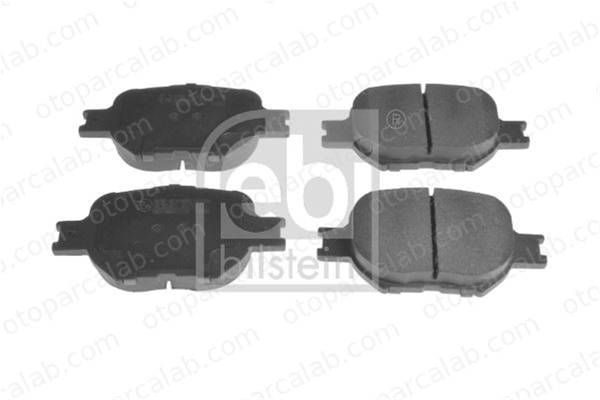 FEBI BILSTEIN 16578 Fren Disk Balata Ön TOYOTA COROLLA CELICA Coupe 446513030 446530480