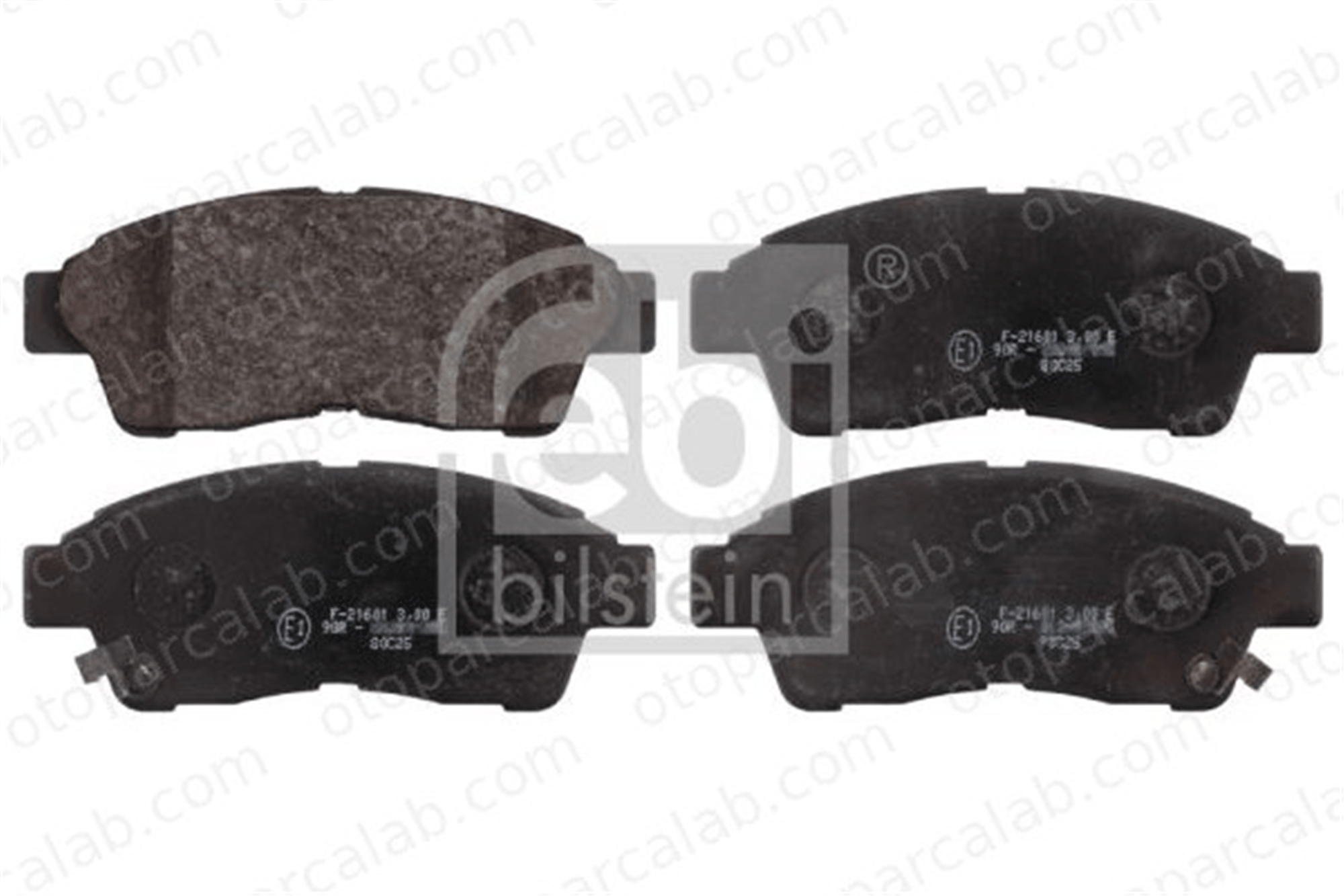 FEBI BILSTEIN 16616 Fren Disk Balata Ön TOYOTA COROLLA COROLLA Compact 446512500 0446512500