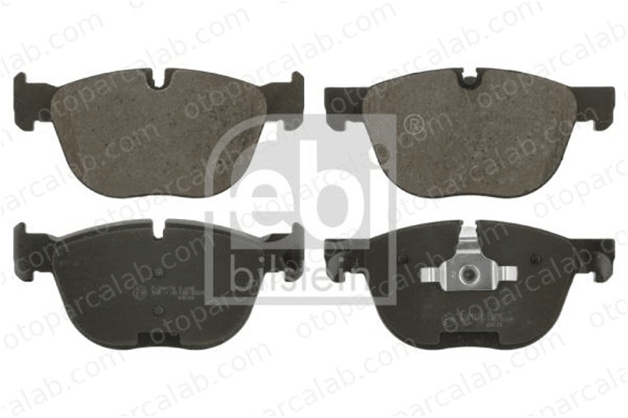 FEBI BILSTEIN 16729 Fren Disk Balata Ön BMW X5 X6 34116852253 34112413038