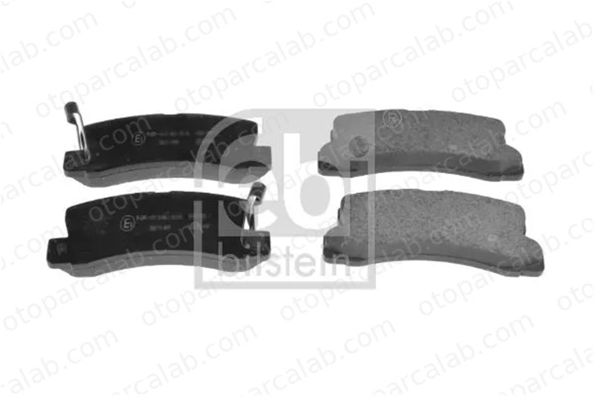 FEBI BILSTEIN 16743 Fren Disk Balata Arka TOYOTA CAMRY CELICA Coupe 449220022 446620066