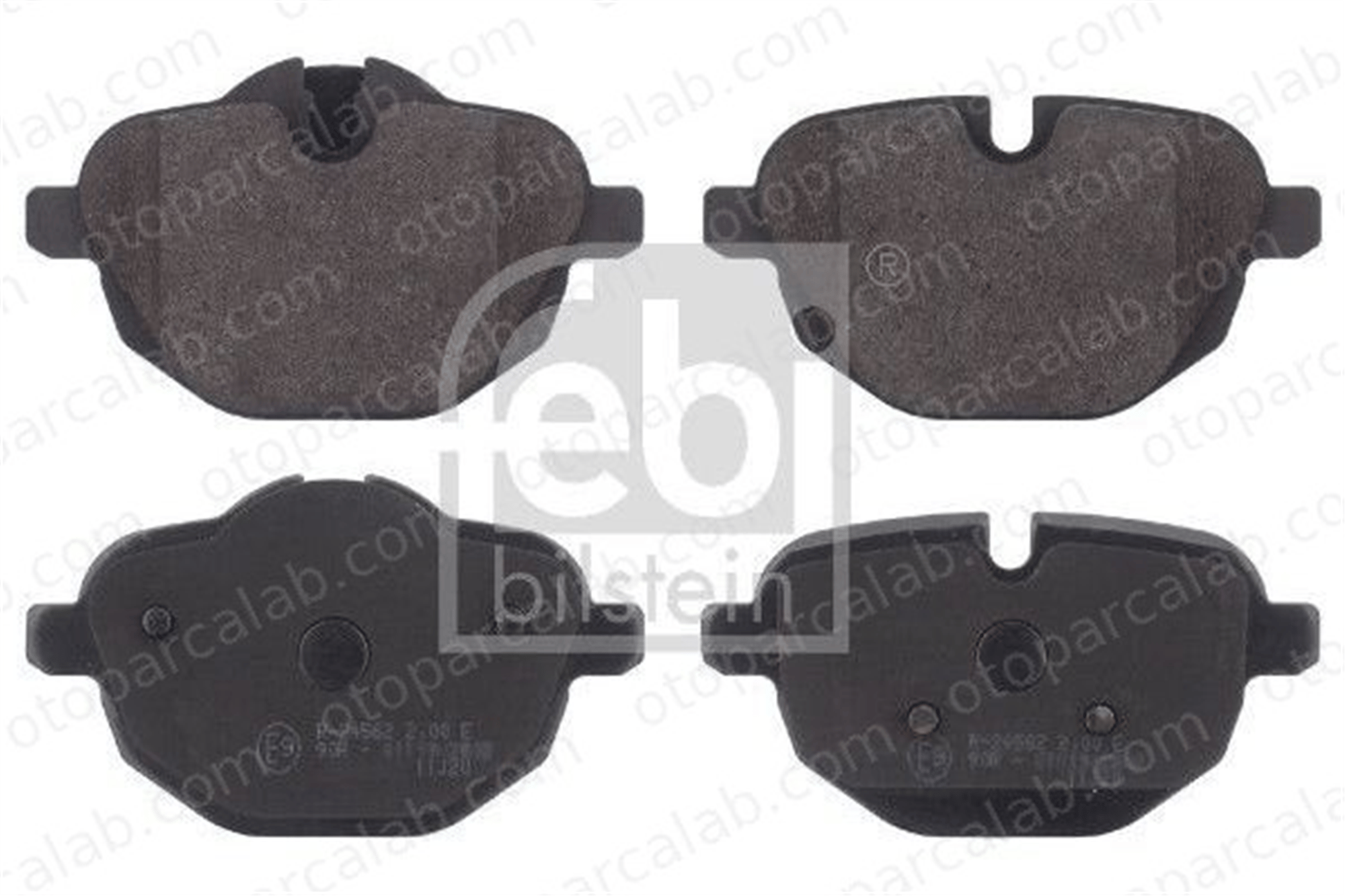 FEBI BILSTEIN 16839 Fren Disk Balata Arka BMW 5 Touring 5 34206879857 34206877648