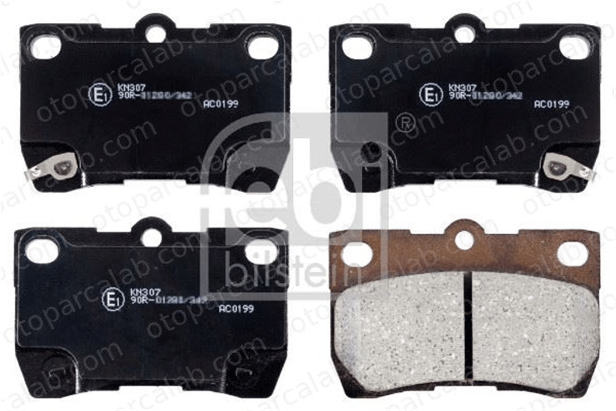 FEBI BILSTEIN 170295 Fren Disk Balata Arka LEXUS GS IS II 446622190 04466-22190