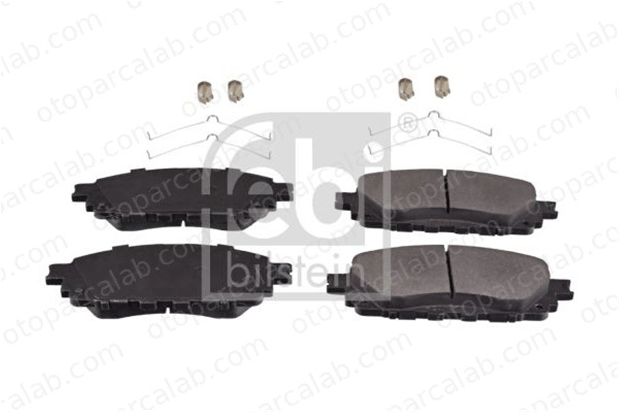FEBI BILSTEIN 170824 Fren Disk Balata Ön TOYOTA HILUX VIII Pick-up 44650K380 04465-0K380
