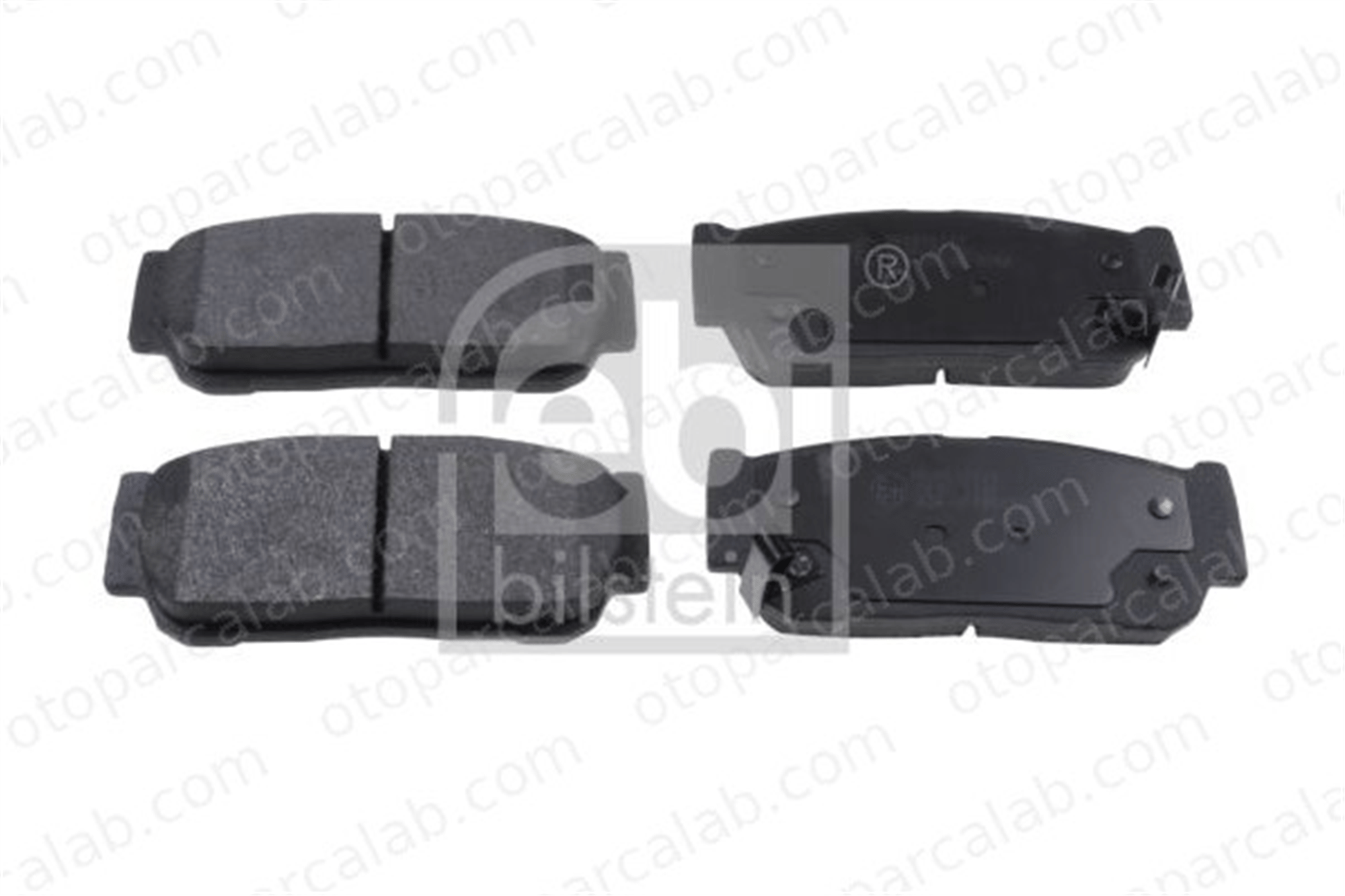 FEBI BILSTEIN 170851 Fren Disk Balata Arka SSANGYONG RODIUS I RODIUS II 4841321A10 4841321B10