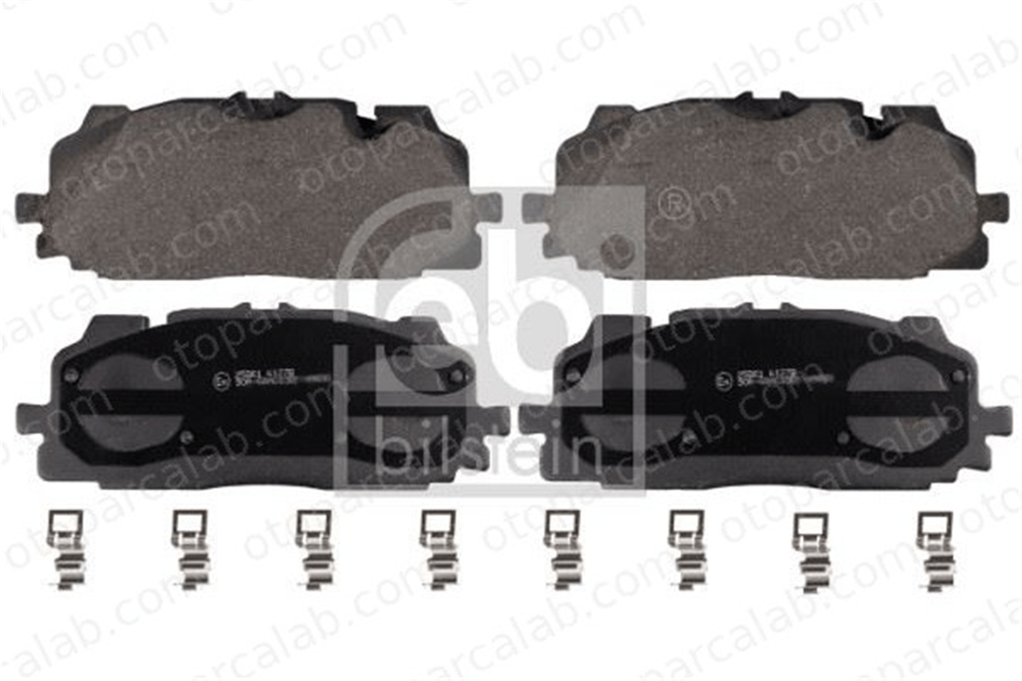FEBI BILSTEIN 171413 Fren Disk Balata Ön AUDI A6 C8 A6 C8 Avant 4M0698151AP 8W0698151N