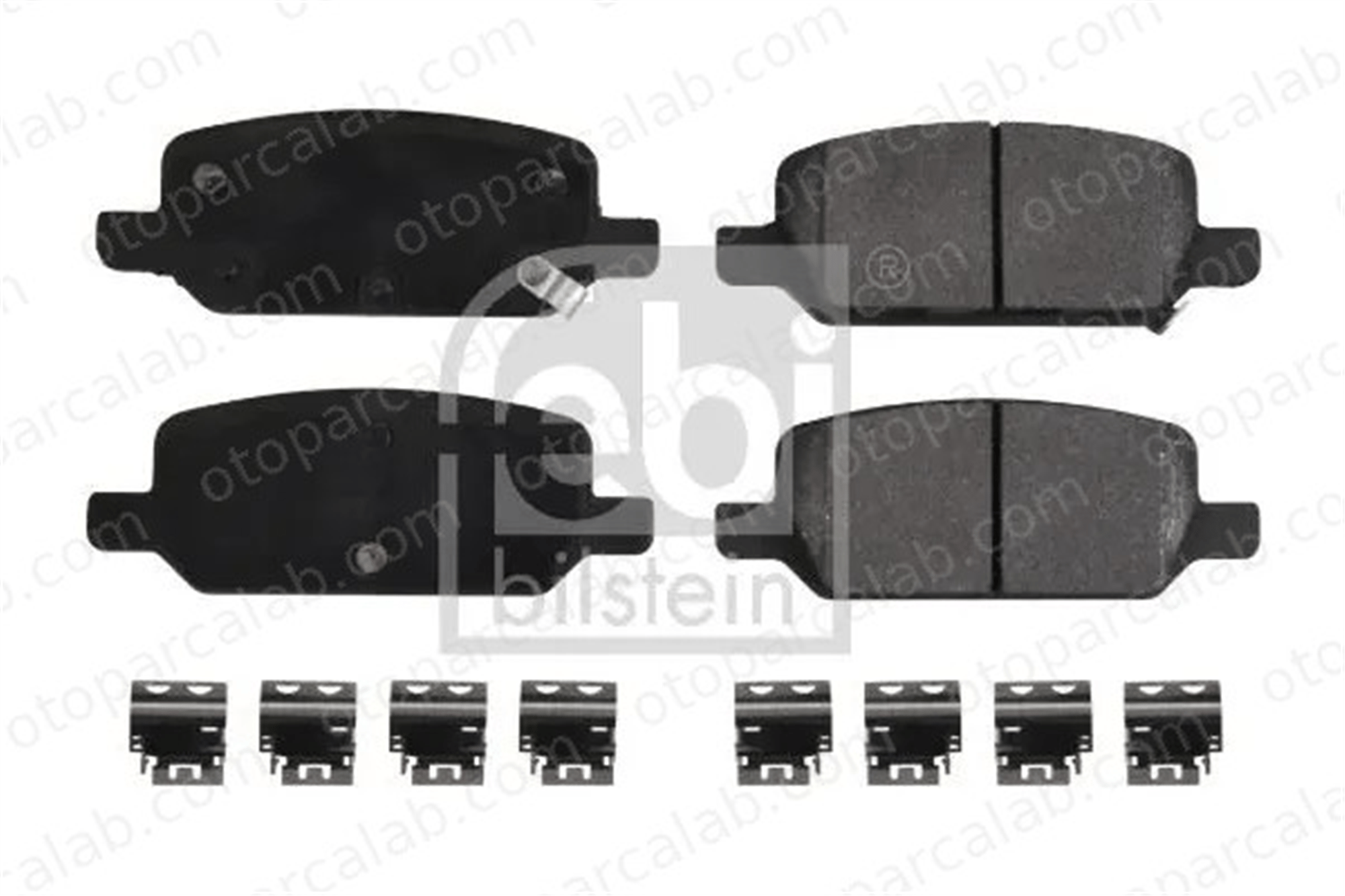 FEBI BILSTEIN 177632 Fren Disk Balata Arka TESLA MODEL 3 MODEL Y 800824400B 800829300A