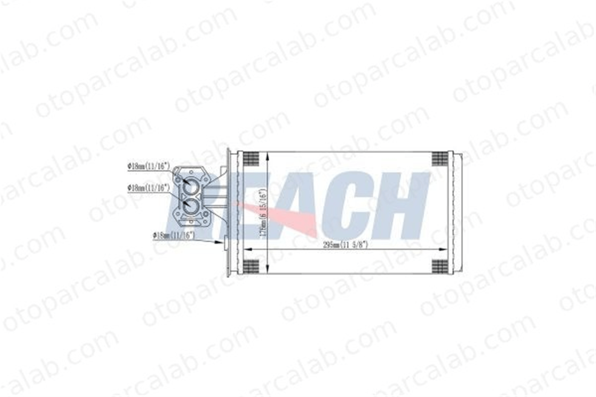 FEBI BILSTEIN 182732 Kalorifer Radyatörü IVECO STRALIS II EUROCARGO V 98418409 009841 8409