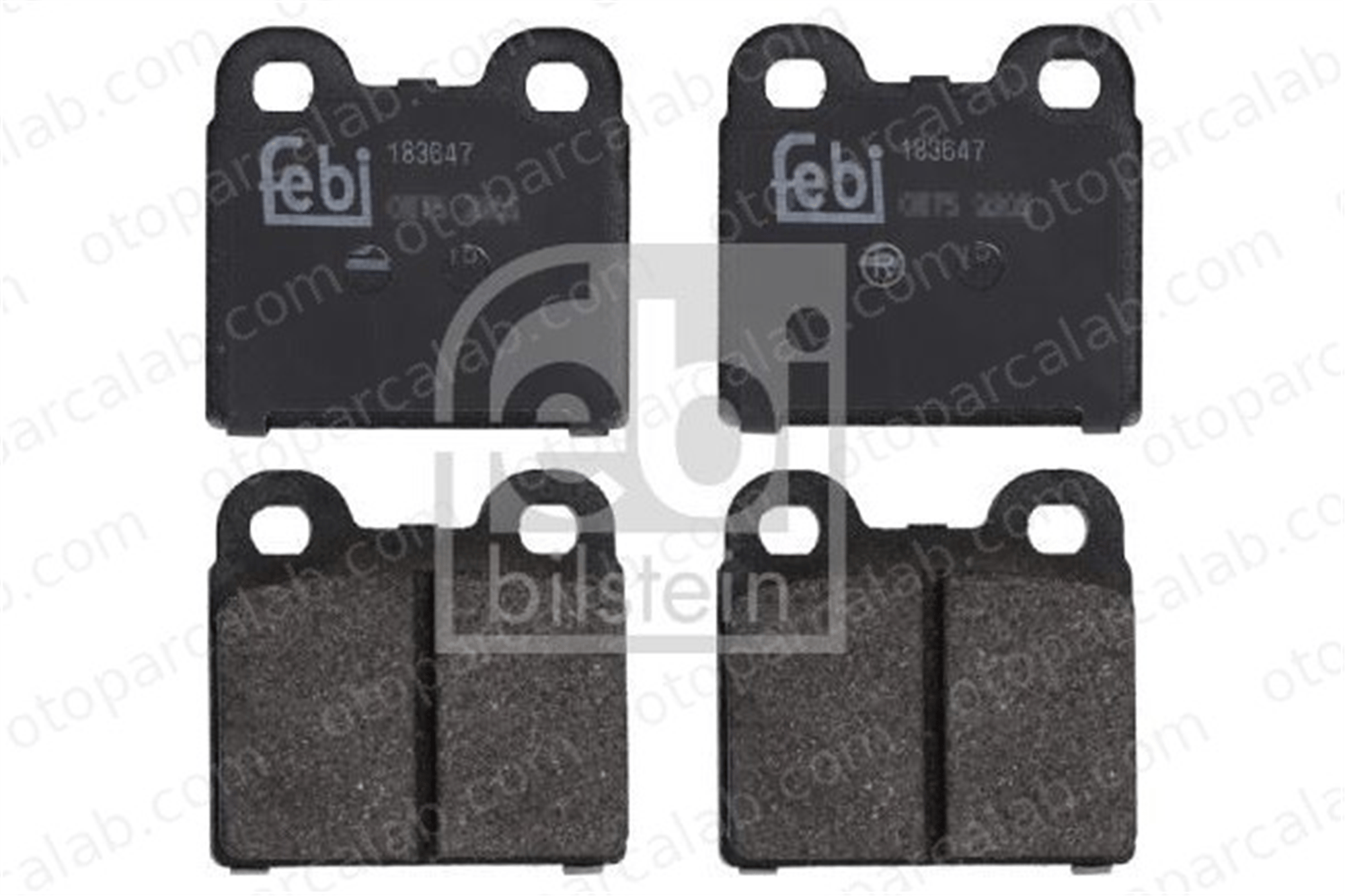 FEBI BILSTEIN 183647 Fren Disk Balata Ön VW KAEFER KAEFER Cabrio 311698151B 311698151D