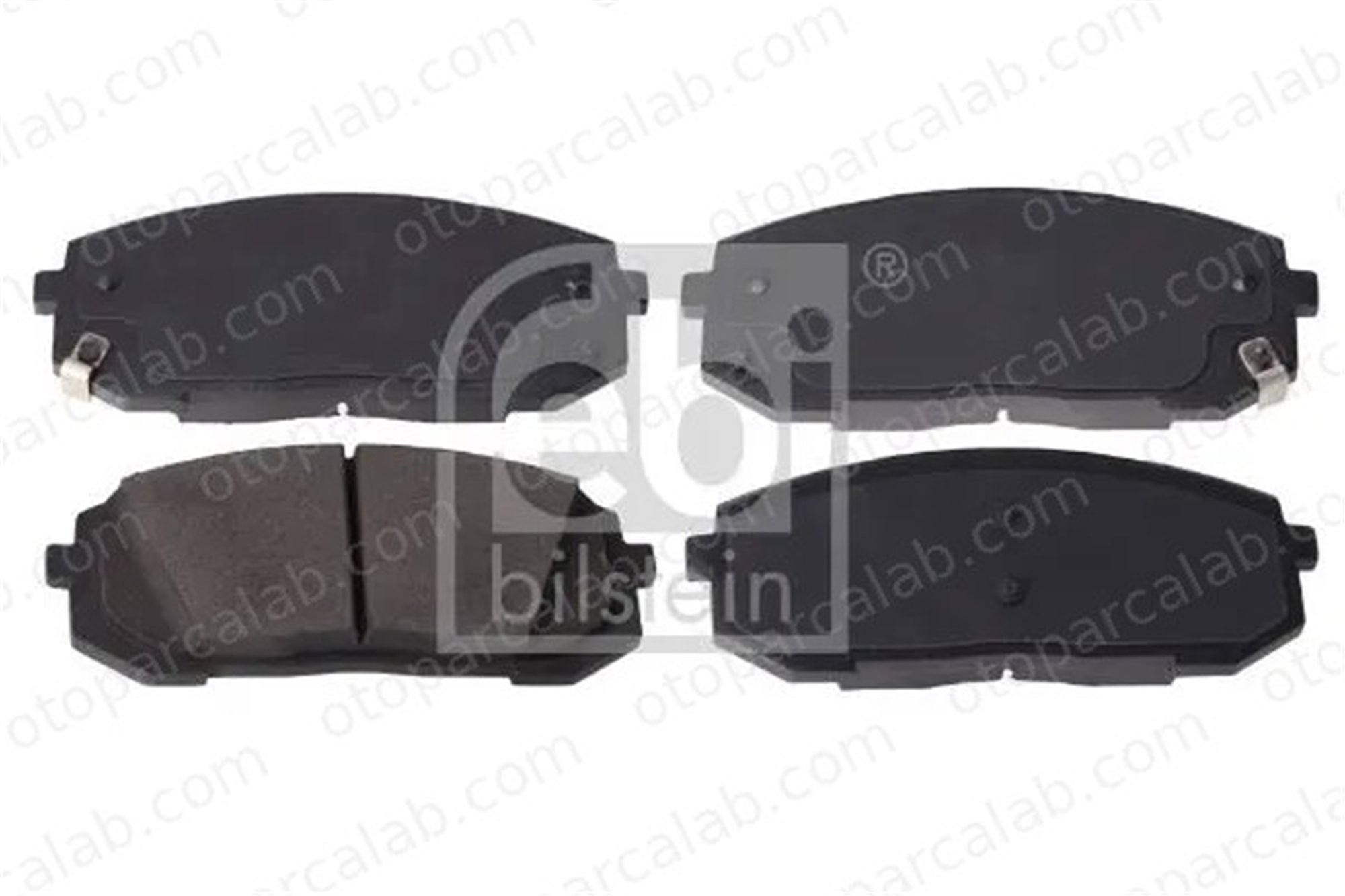 FEBI BILSTEIN 184512 Fren Disk Balata Ön HYUNDAI SONATA VIII 58101N7A20 58101A0A50