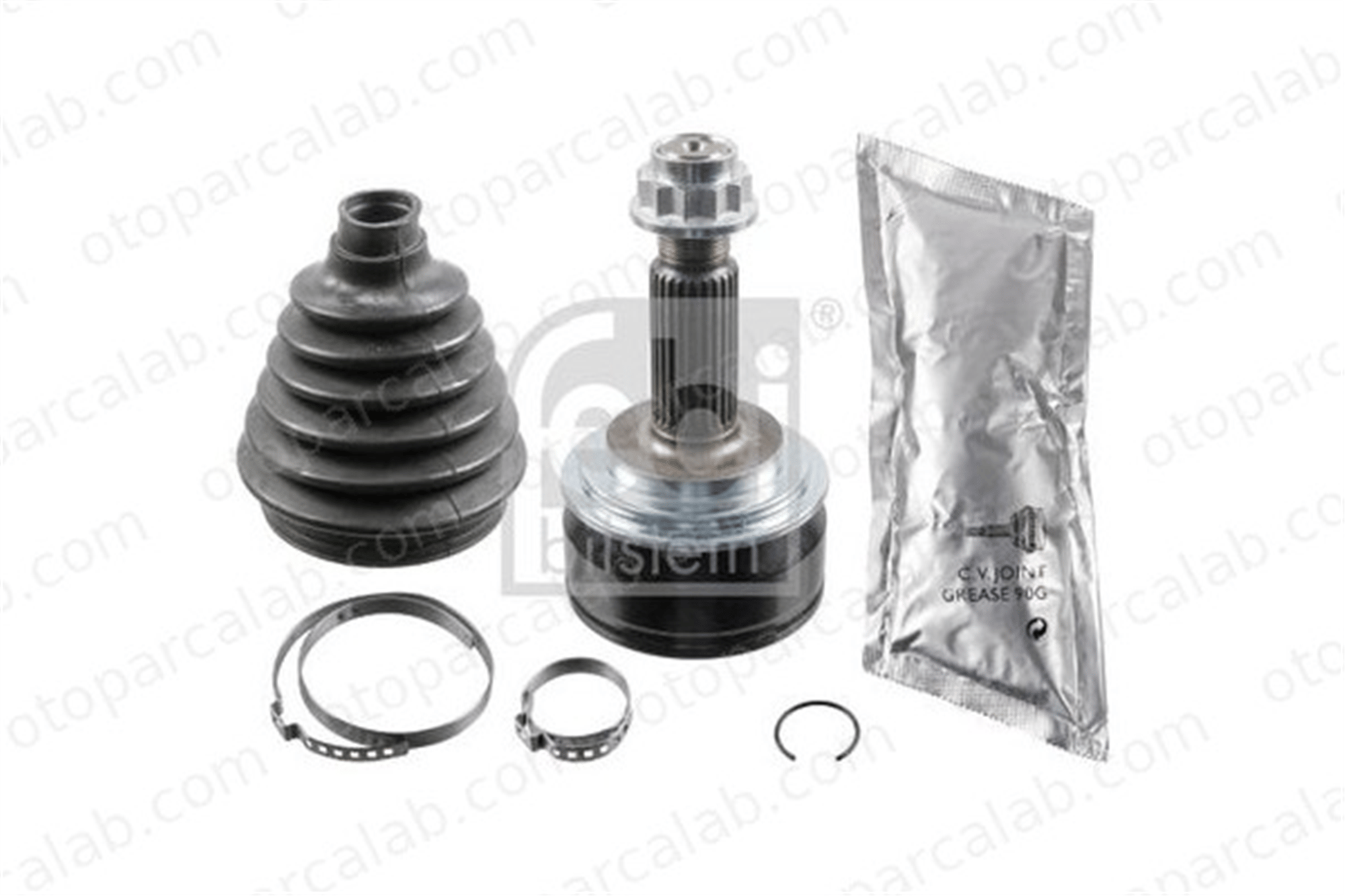 FEBI BILSTEIN 185132 Aks Kafası Ön Dış Sağ veya Sol TOYOTA YARIS 434100D390 434100D390SK1