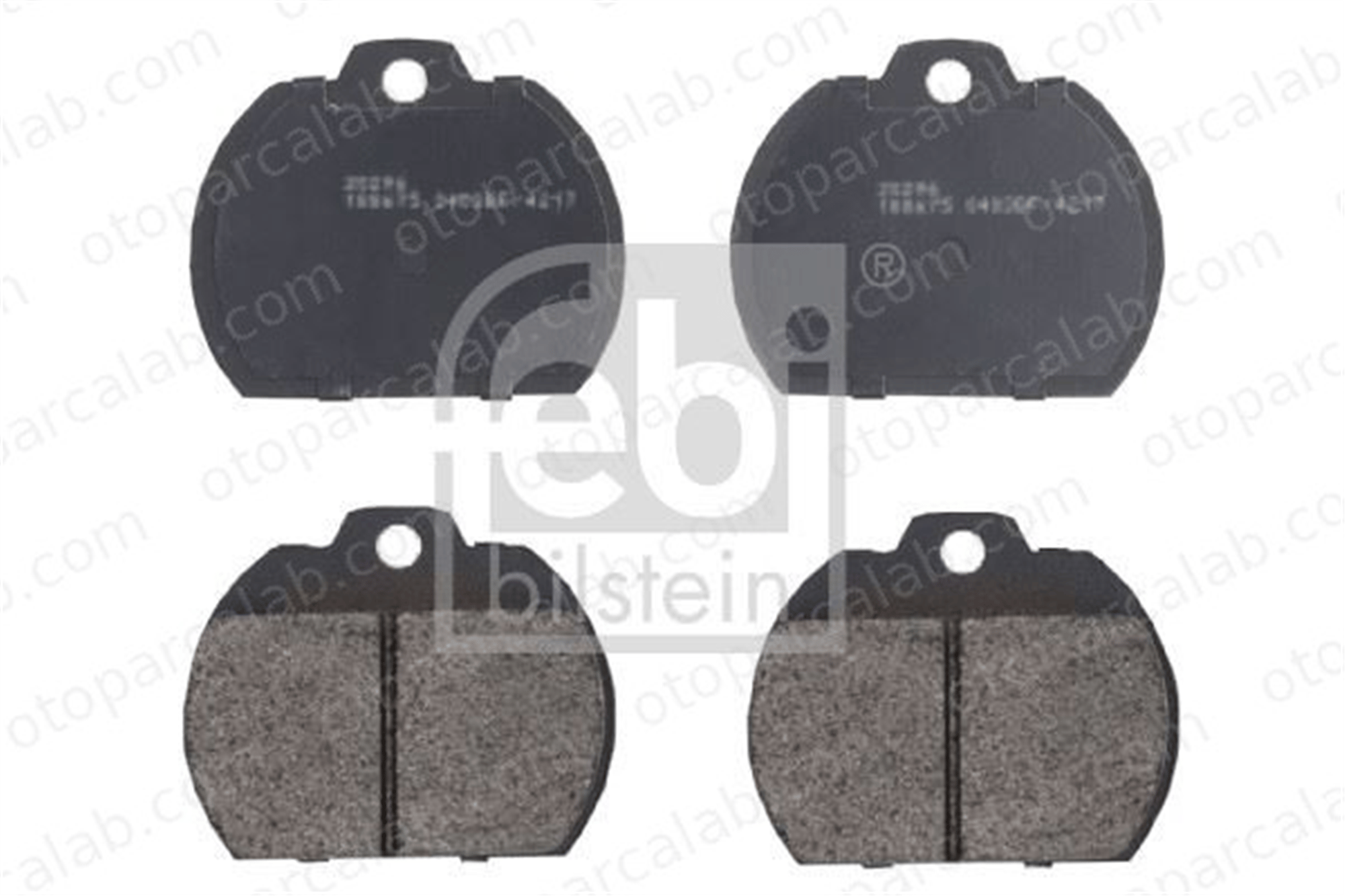 FEBI BILSTEIN 188675 Fren Disk Balata Ön VW KAEFER KAEFER Cabrio 111698151B 111698151D