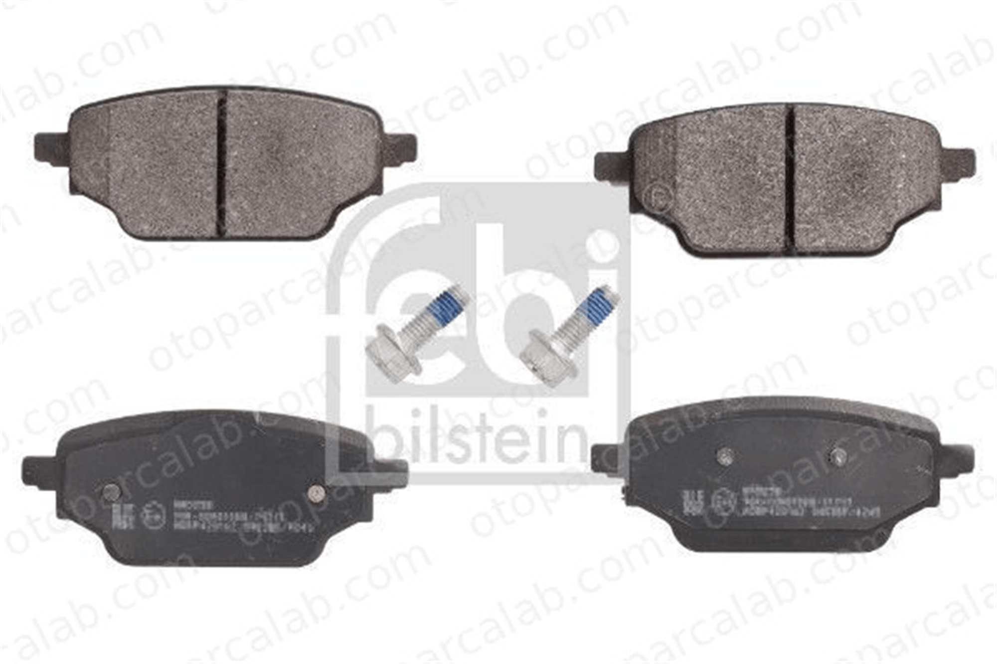 FEBI BILSTEIN 193457 Fren Disk Balata Arka FORD ESCORT I ESCORT II 4406000Q4A 4406000Q4C
