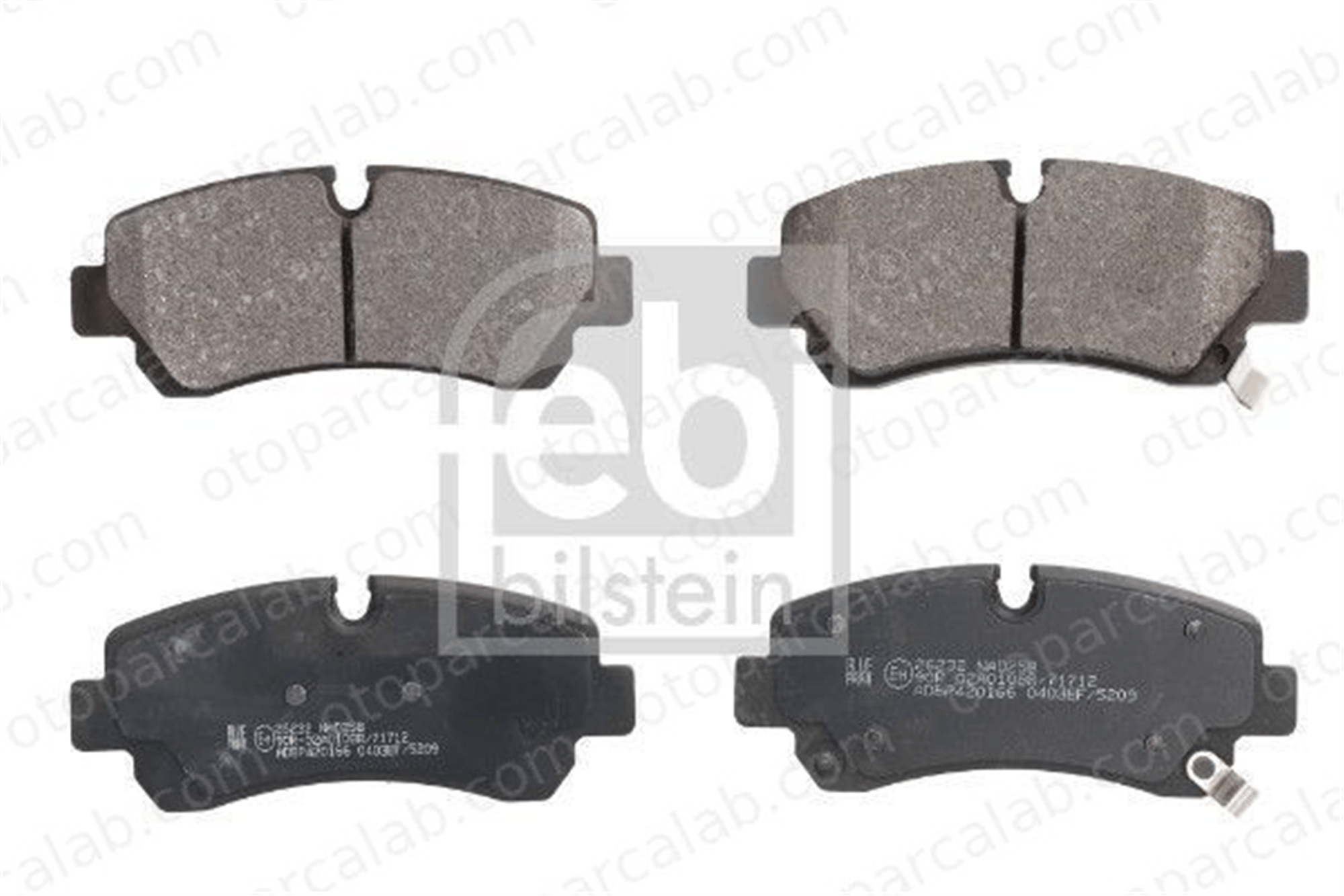FEBI BILSTEIN 193462 Fren Disk Balata Arka MAXUS DELIVER 9 Panelvan/Van C00212550 C00377853