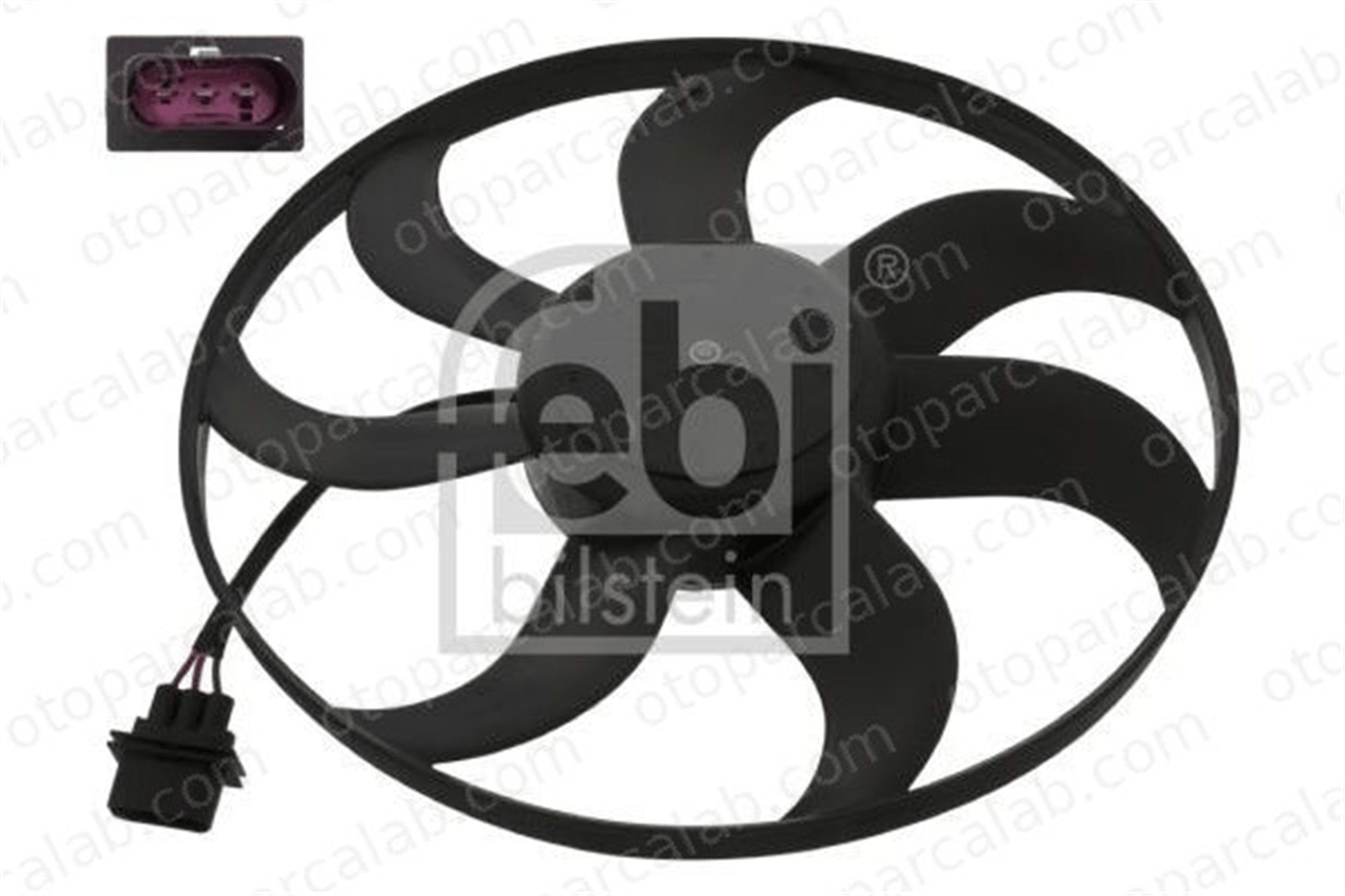 FEBI BILSTEIN 46565 Radyatör Fan ve Motoru SEAT IBIZA IV IBIZA IV SC 6R0959455C 6Q0959455AD