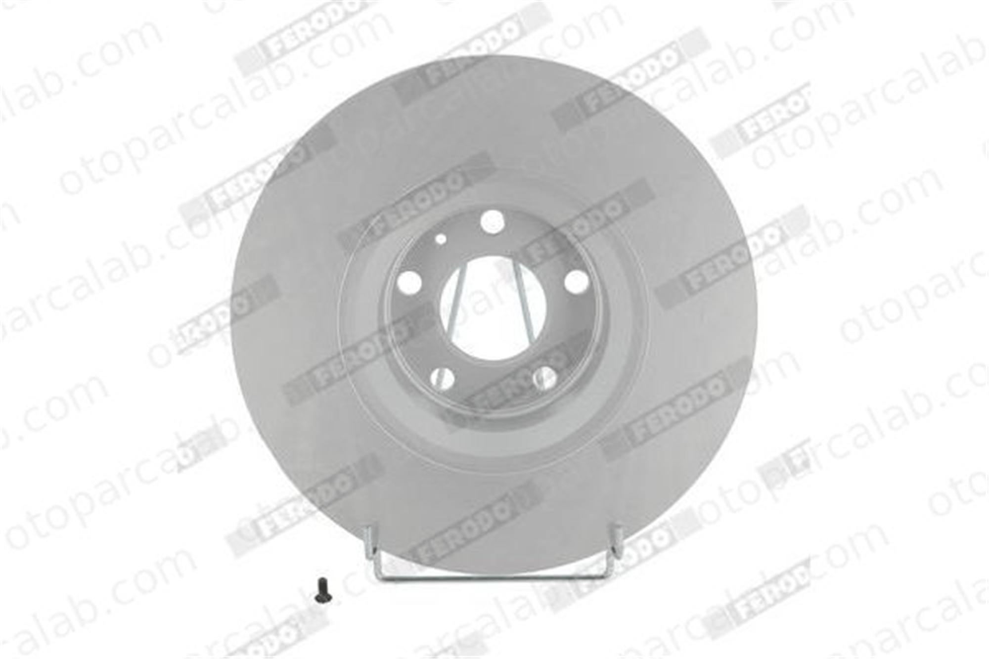 FERODO DDF1277C-1 Fren Disk Ayna Ön Sağ ve Sol AUDI A6 C6 Avant A6 C6 4F0615301E