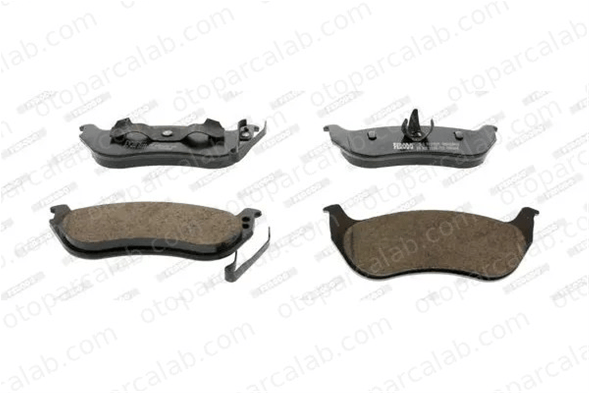 FERODO FDB1660 Fren Disk Balata Arka JEEP CHEROKEE WRANGLER II 5083882AE 5083882AC