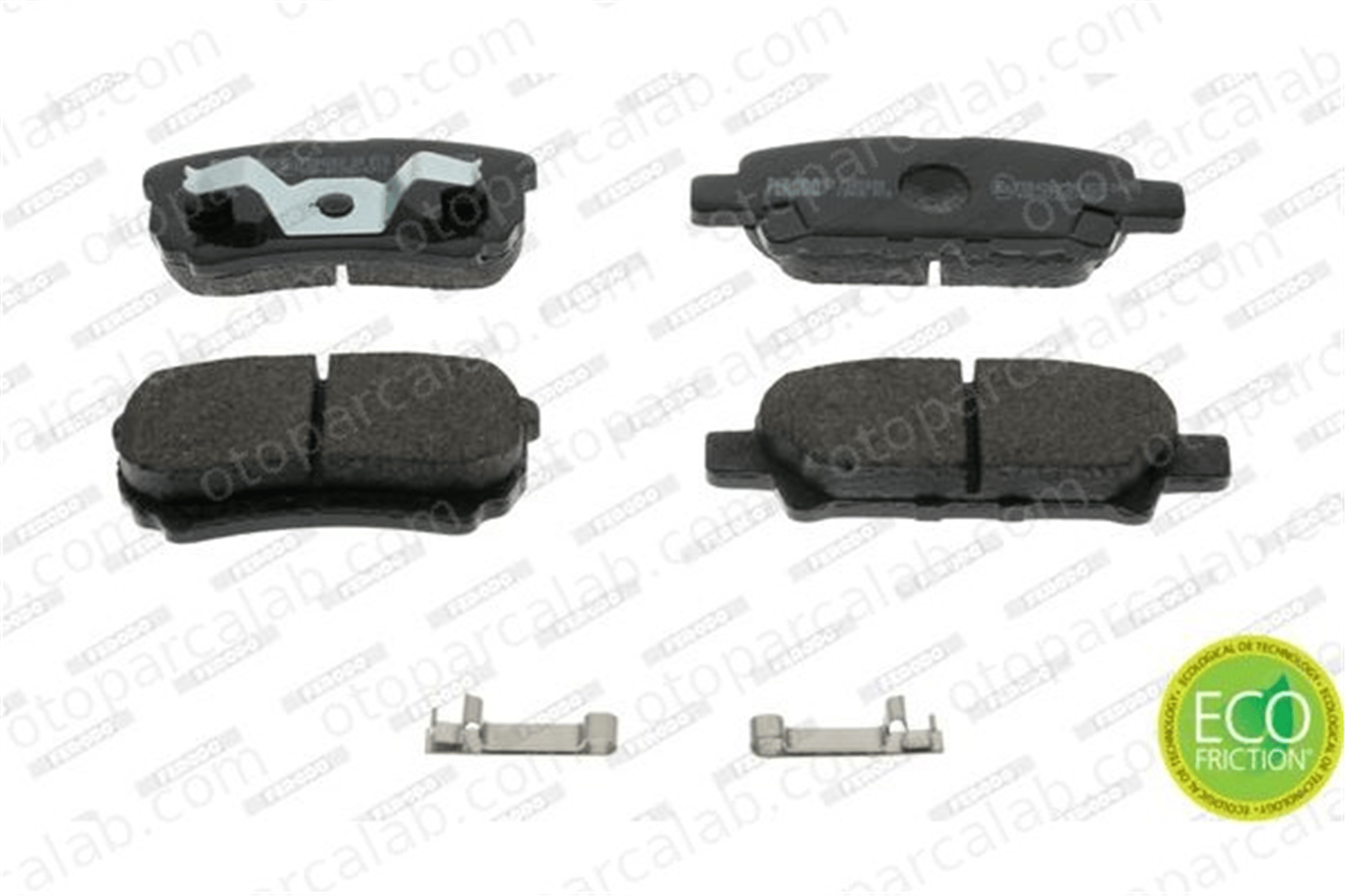 FERODO FDB1839 Fren Disk Balata Arka MITSUBISHI LANCER VIII LANCER VIII Sportback MN116929 5191271AA