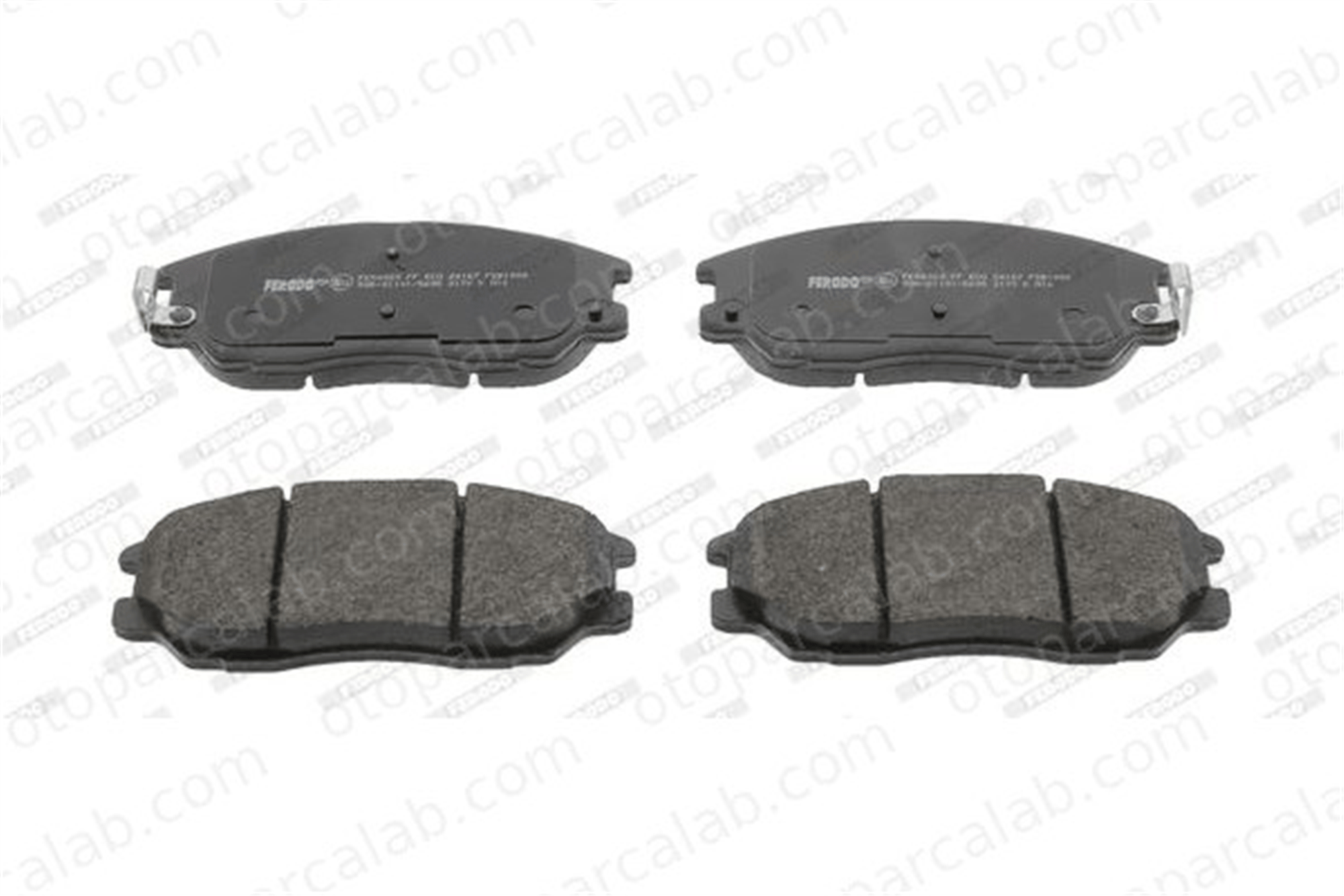 FERODO FDB1999 Fren Disk Balata Ön SSANGYONG RODIUS I RODIUS II FDB1999 5810139A60