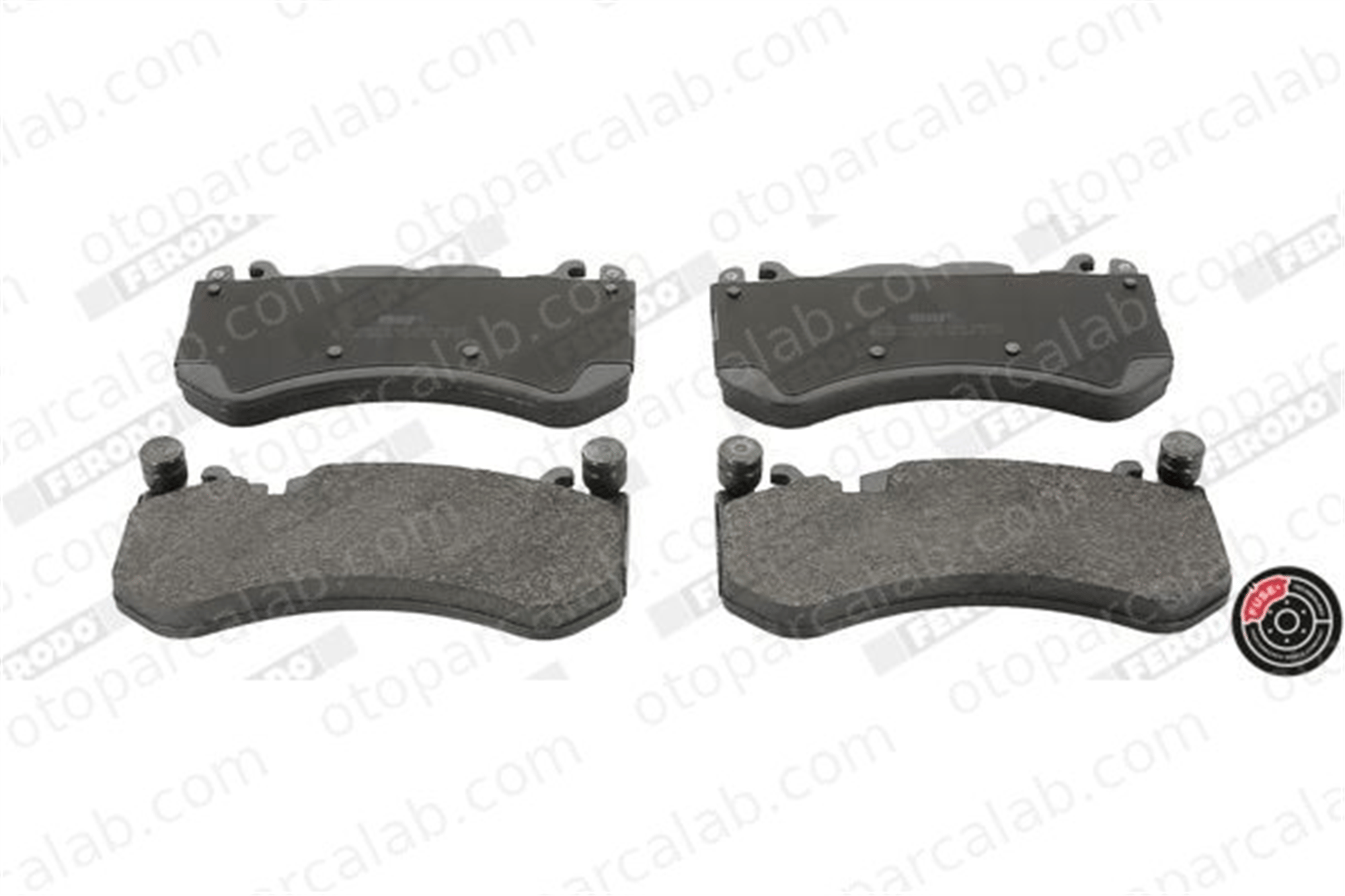 FERODO FDB4373 Fren Disk Balata Ön MERCEDES-BENZ SL AMG GT A0064206720 4203500