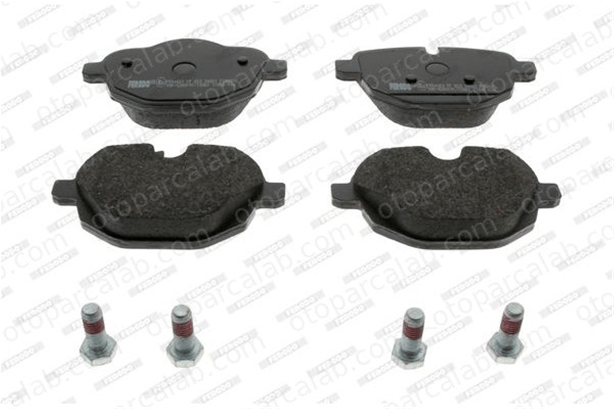 FERODO FDB4376 Fren Disk Balata Arka BMW 5 Touring 5 34216862202 34206877648