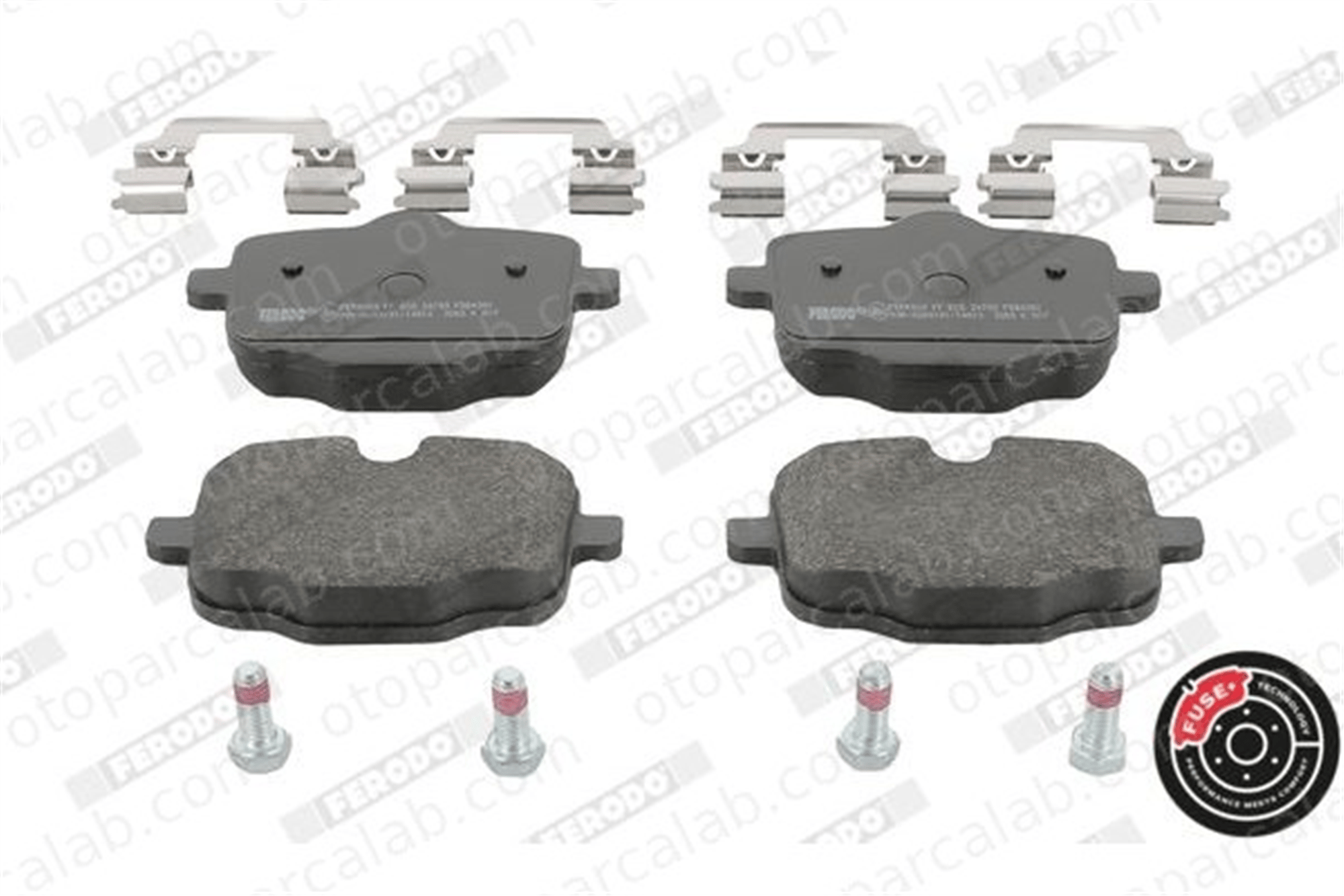 FERODO FDB4381 Fren Disk Balata Arka BMW 5 Touring 7 34216775346 34208093728